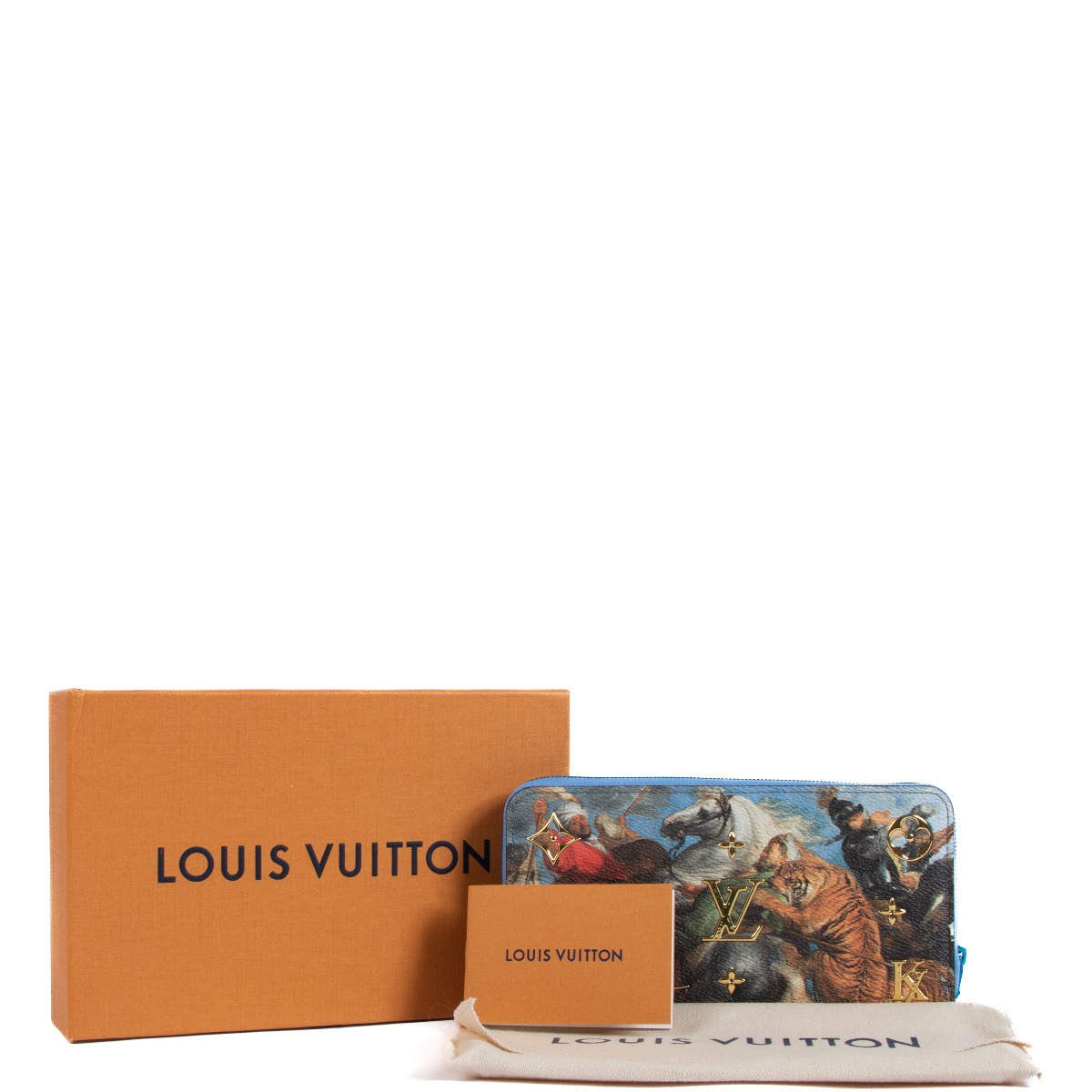 Louis Vuitton x Jeff Koons Masters Monet Zippy Wallet. Tradesy