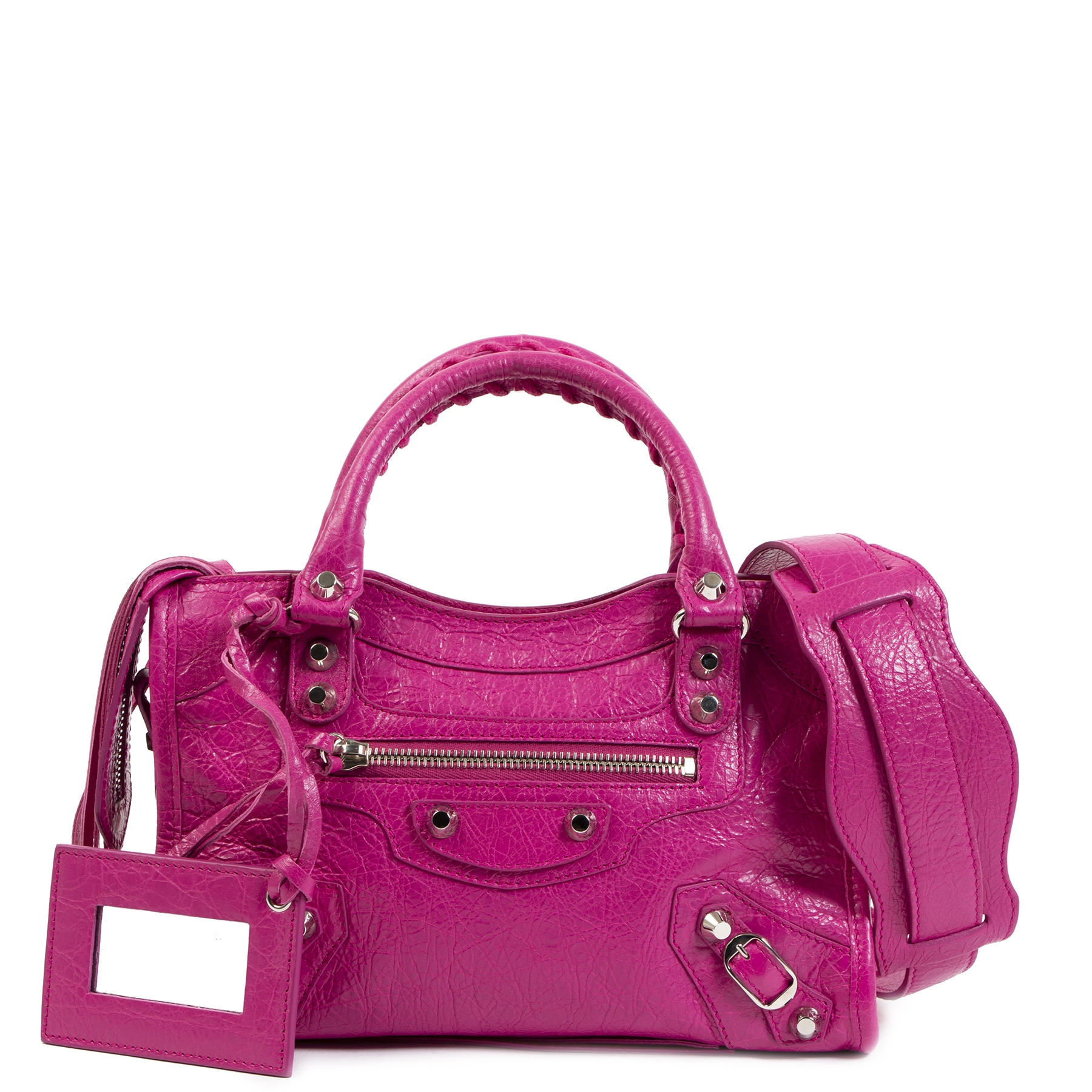 Balenciaga Light Pink Leather City Classic Medium Bag  I MISS YOU VINTAGE