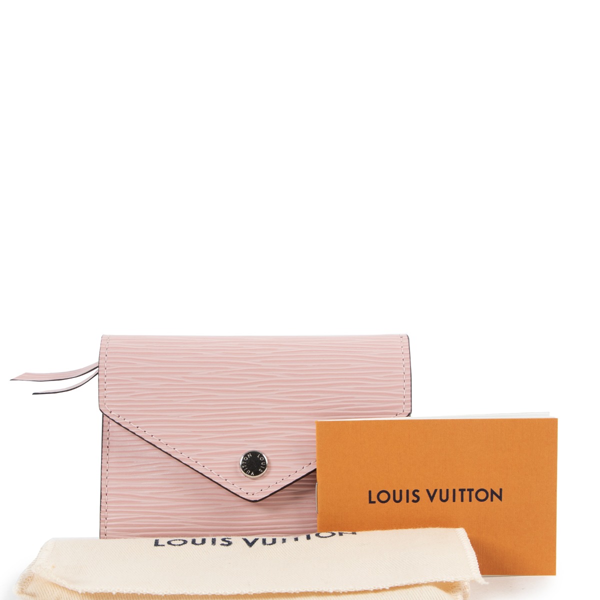 LOUIS VUITTON Epi M62171 Portefeuil Victorine Fuchsia 3-fold wallet