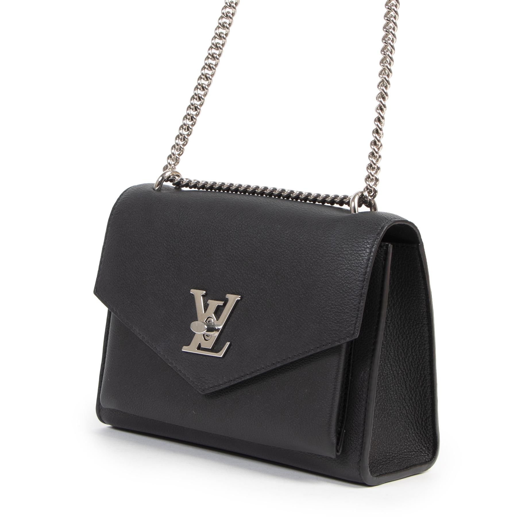 Louis Vuitton  Crossbody Mylockme M51418 Bb Noir / Black Calfskin