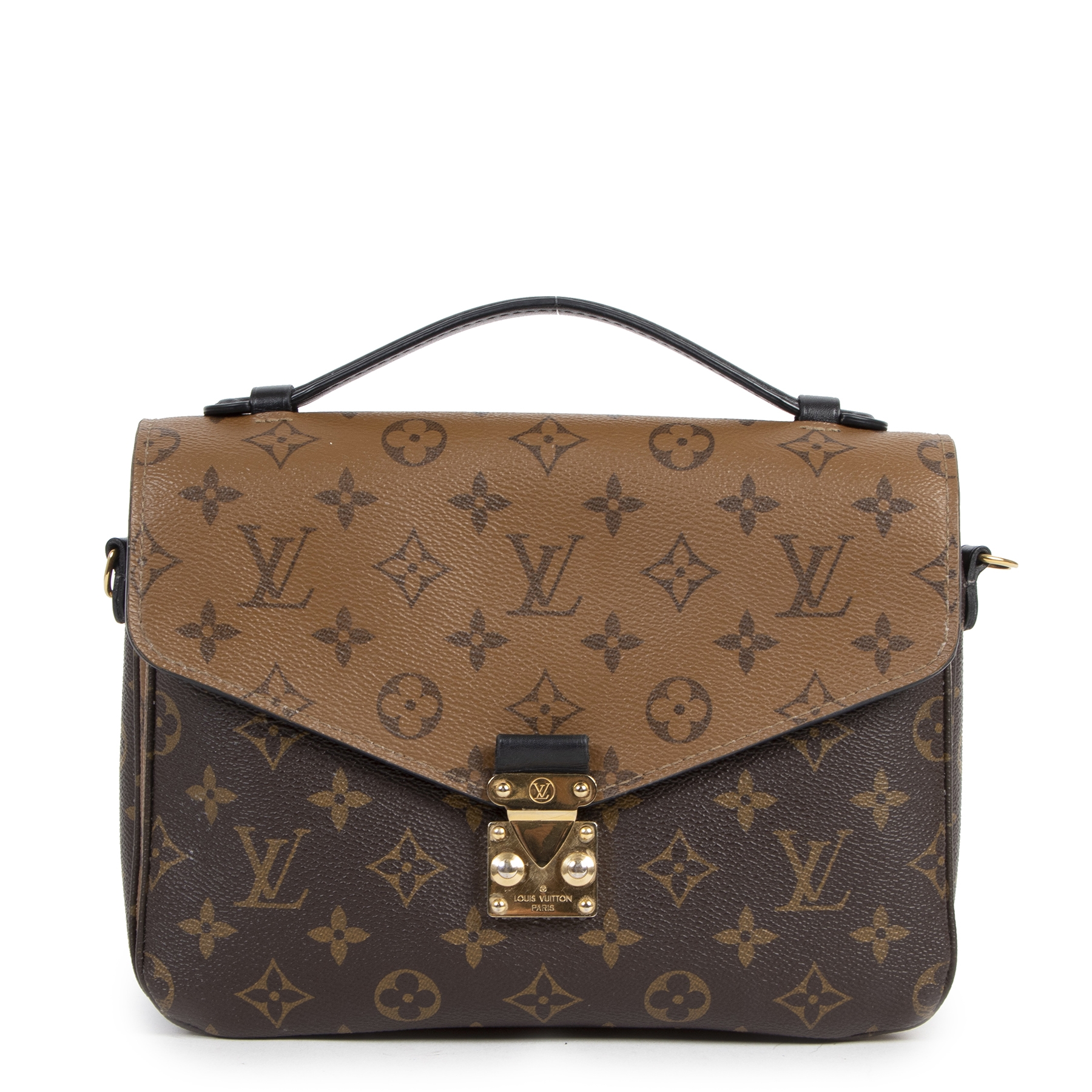Louis Vuitton SOLD OUT Reverse Monogram Metis Pochette Crossbody Bag  BX/Receipt For Sale at 1stDibs
