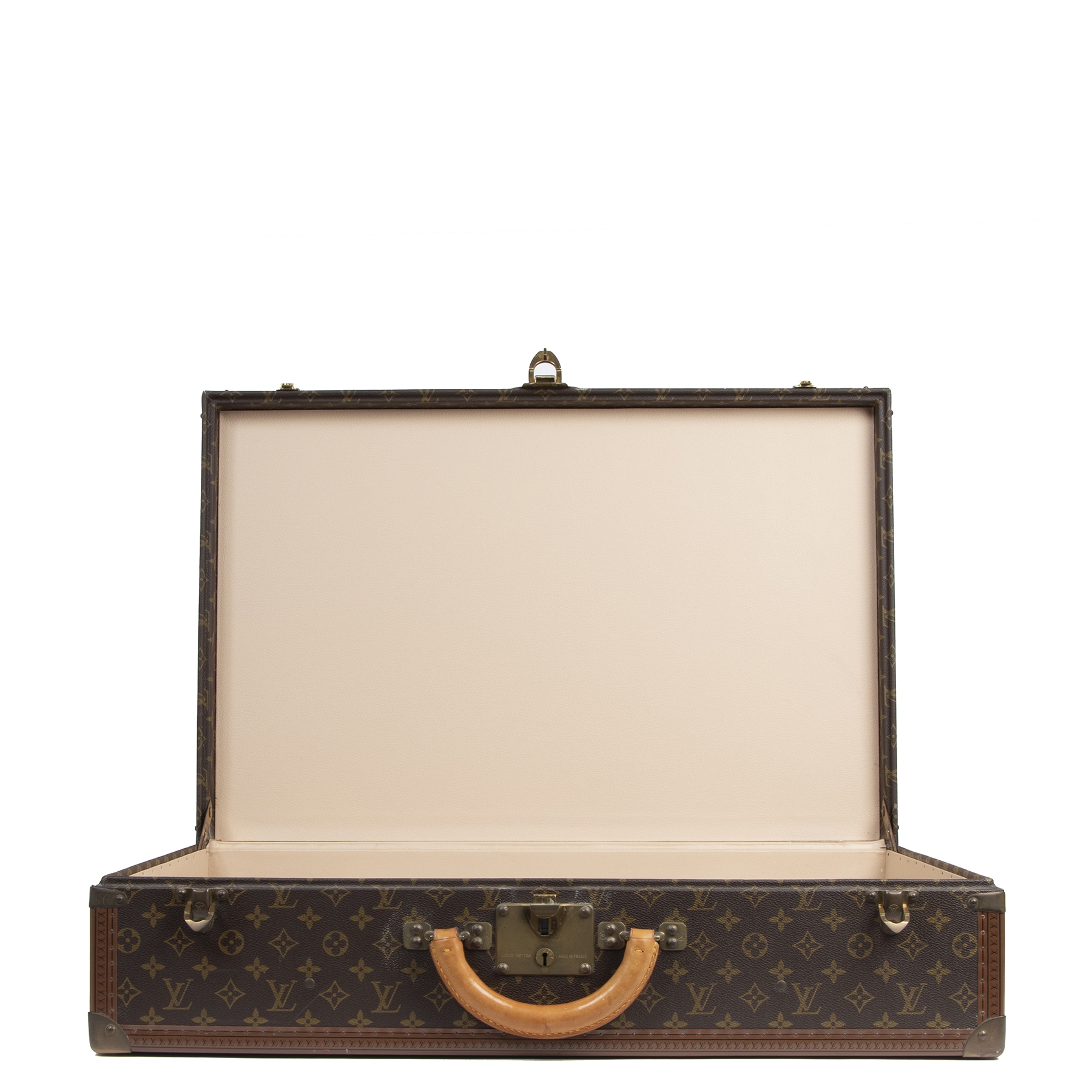 LOUIS VUITTON Monogram Bisten 70 Trunk Vintage M21324 LV Auth