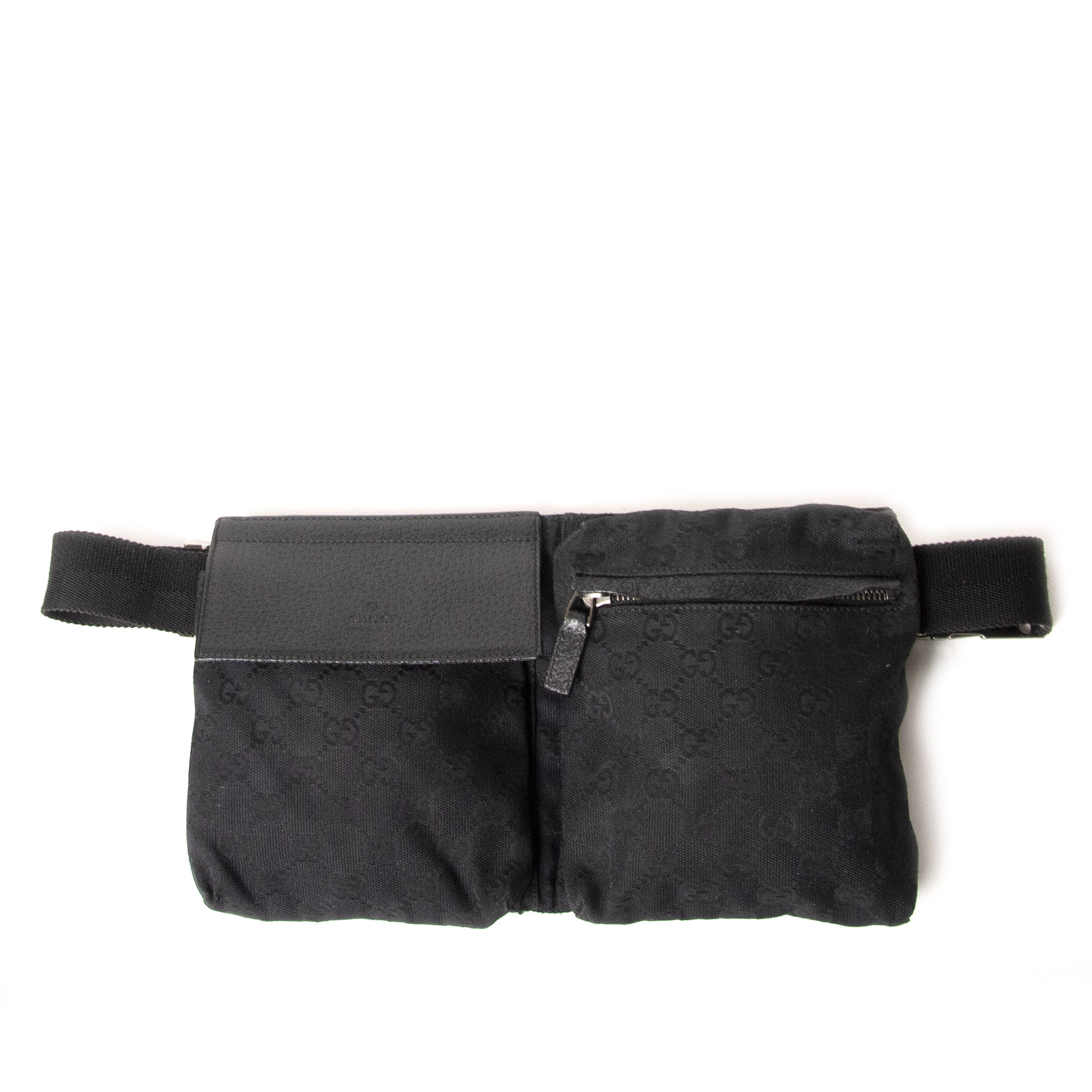Cloth belt bag Gucci Black in Cloth - 27930734