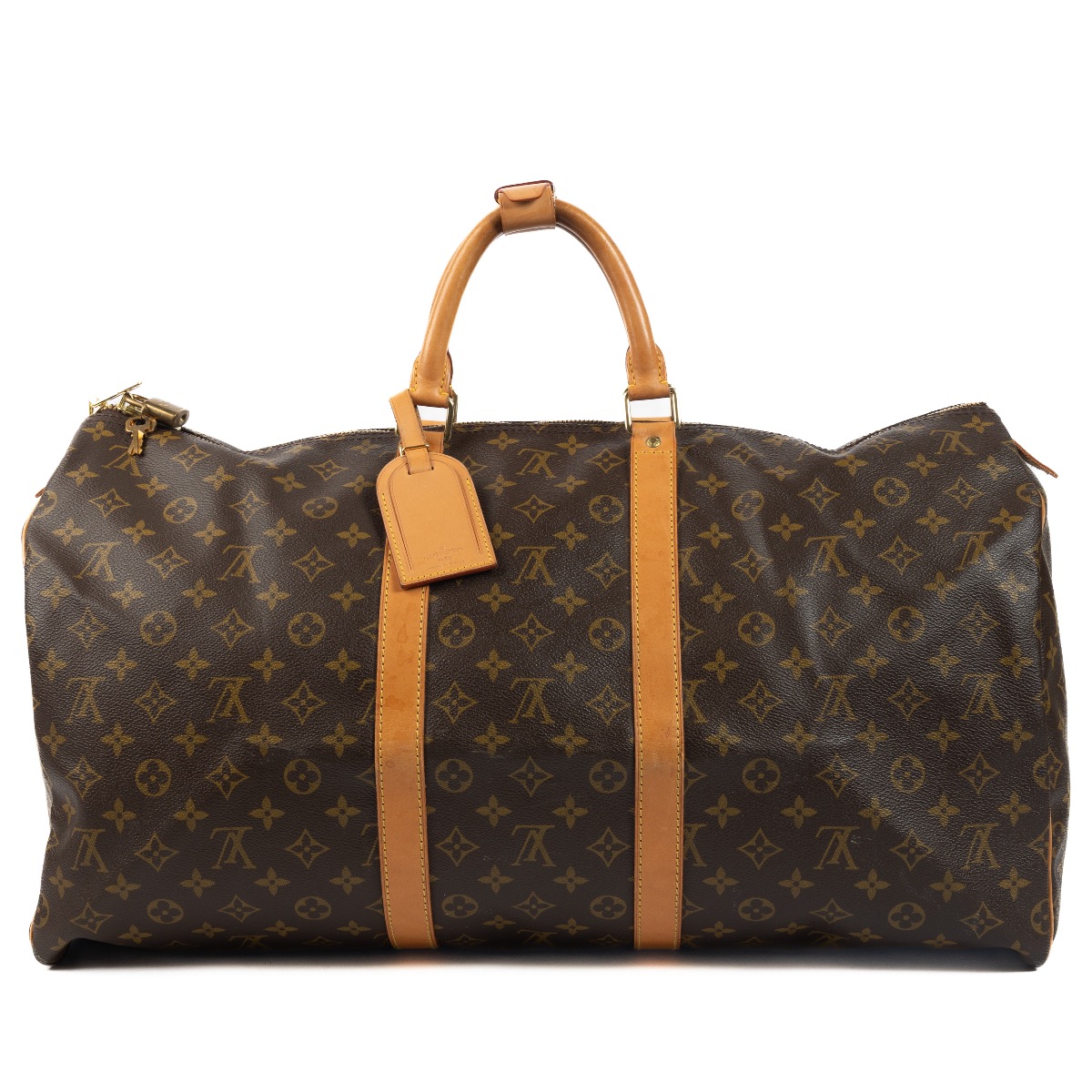 Louis Vuitton Vintage Monogram Keepall Travel Bag ○ Labellov