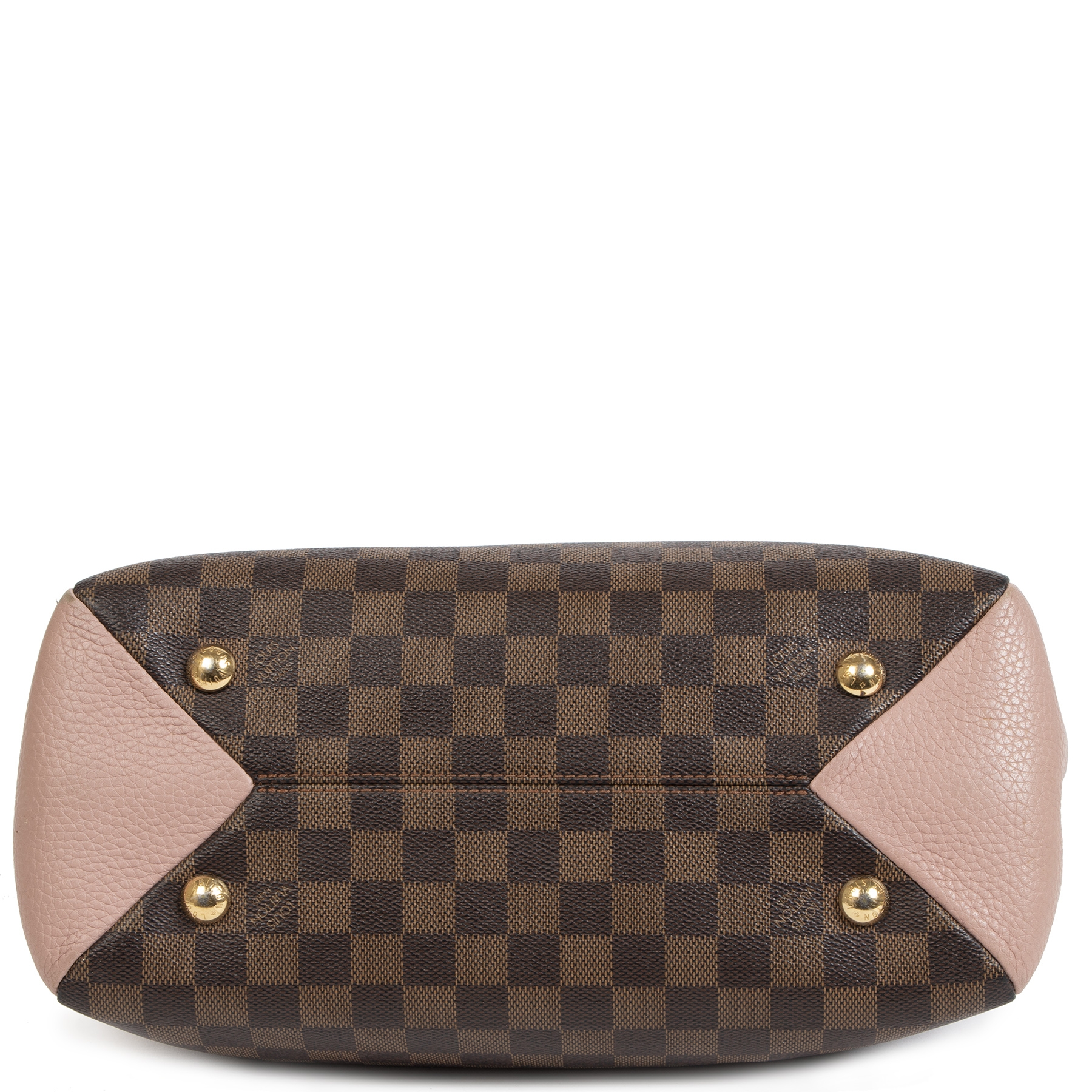 Louis Vuitton Brittany MM Medium Satchel Brown Damier Magnolia Pink –  Gaby's Bags