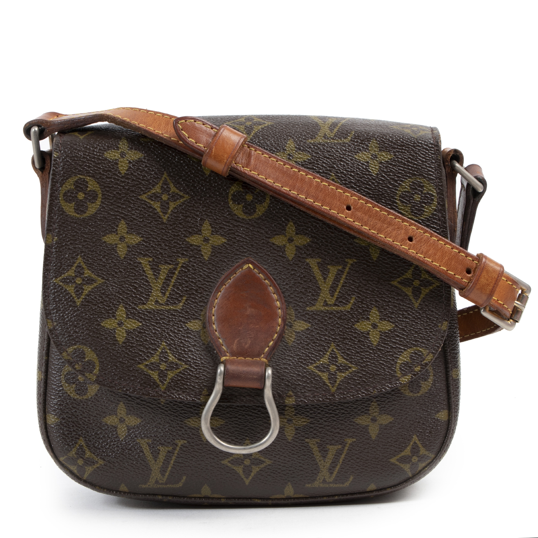 Louis Vuitton Mini Monogram Saint Cloud Crossbody Bag Leather ref.484805 -  Joli Closet