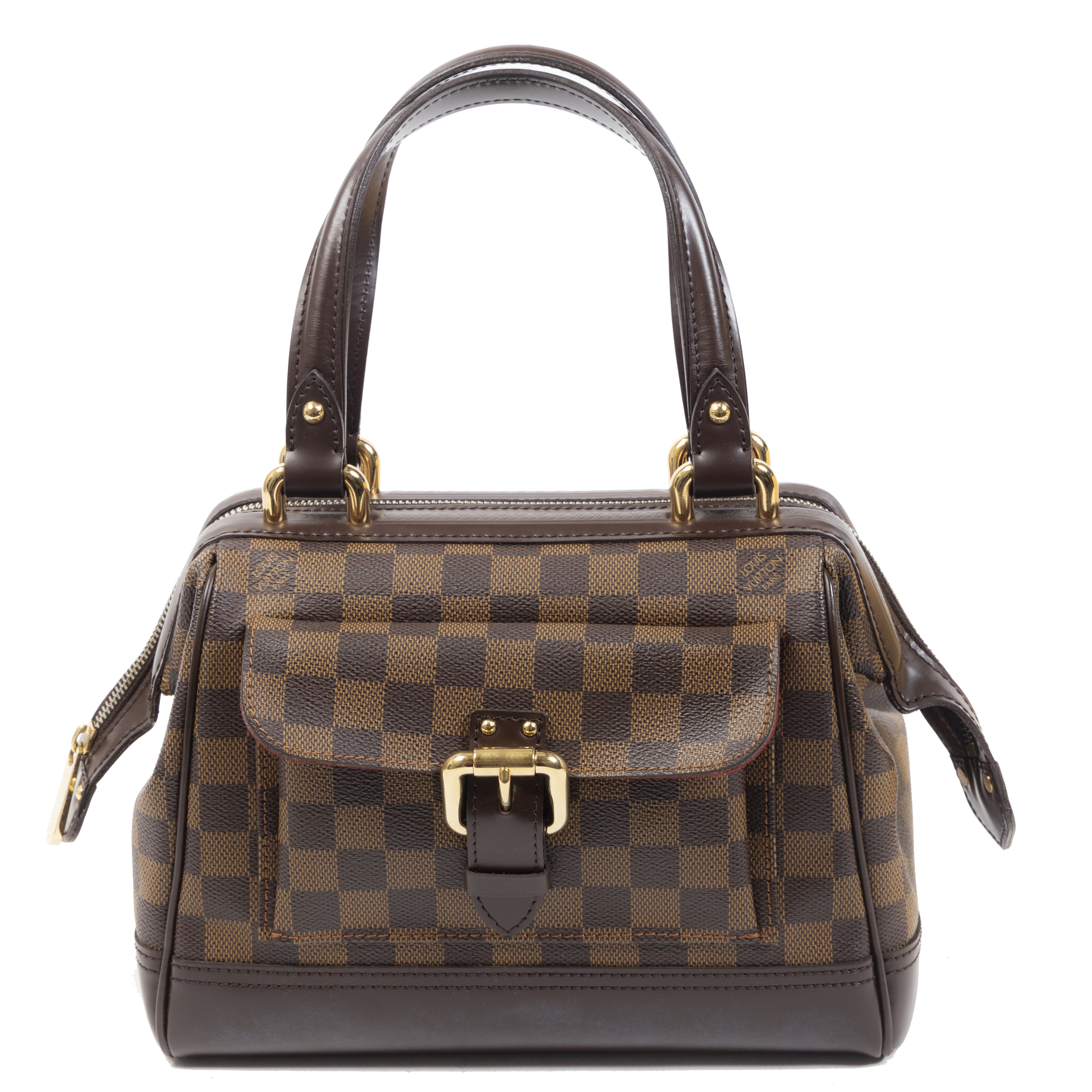 Louis Vuitton Knightsbridge Damier Ebene Satchel Bag