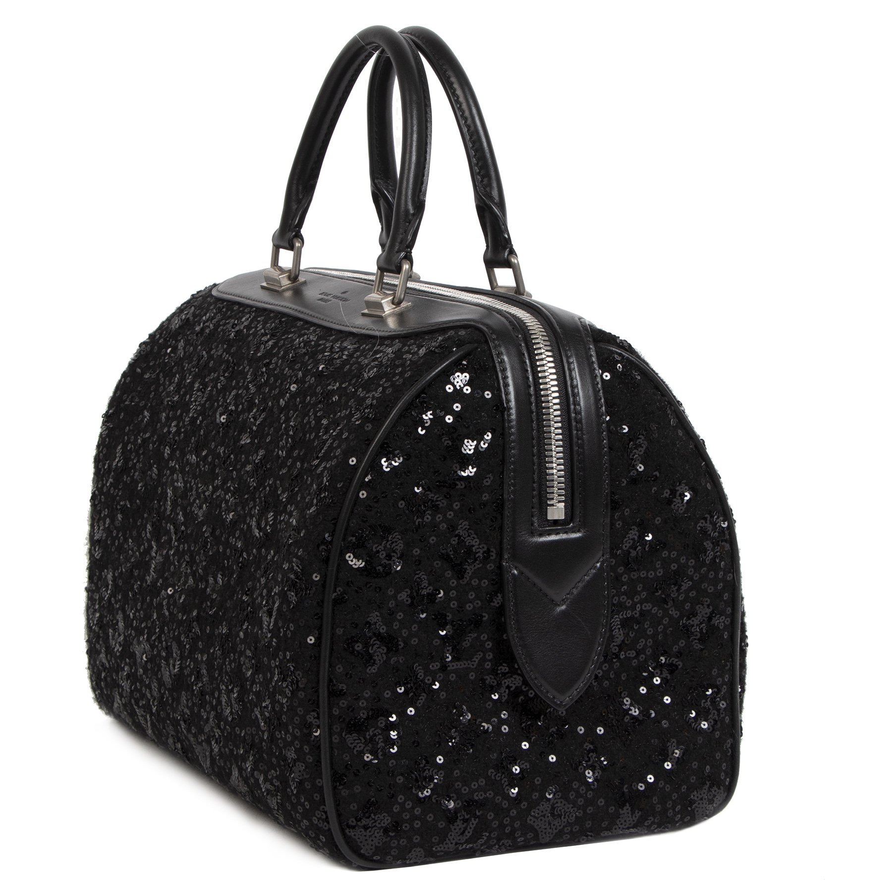 LV Speedy Sunshine Express 30cm Black Monogram Sequins with Leather and  Antique Silver Hardware #TCRE-3 – Luxuy Vintage