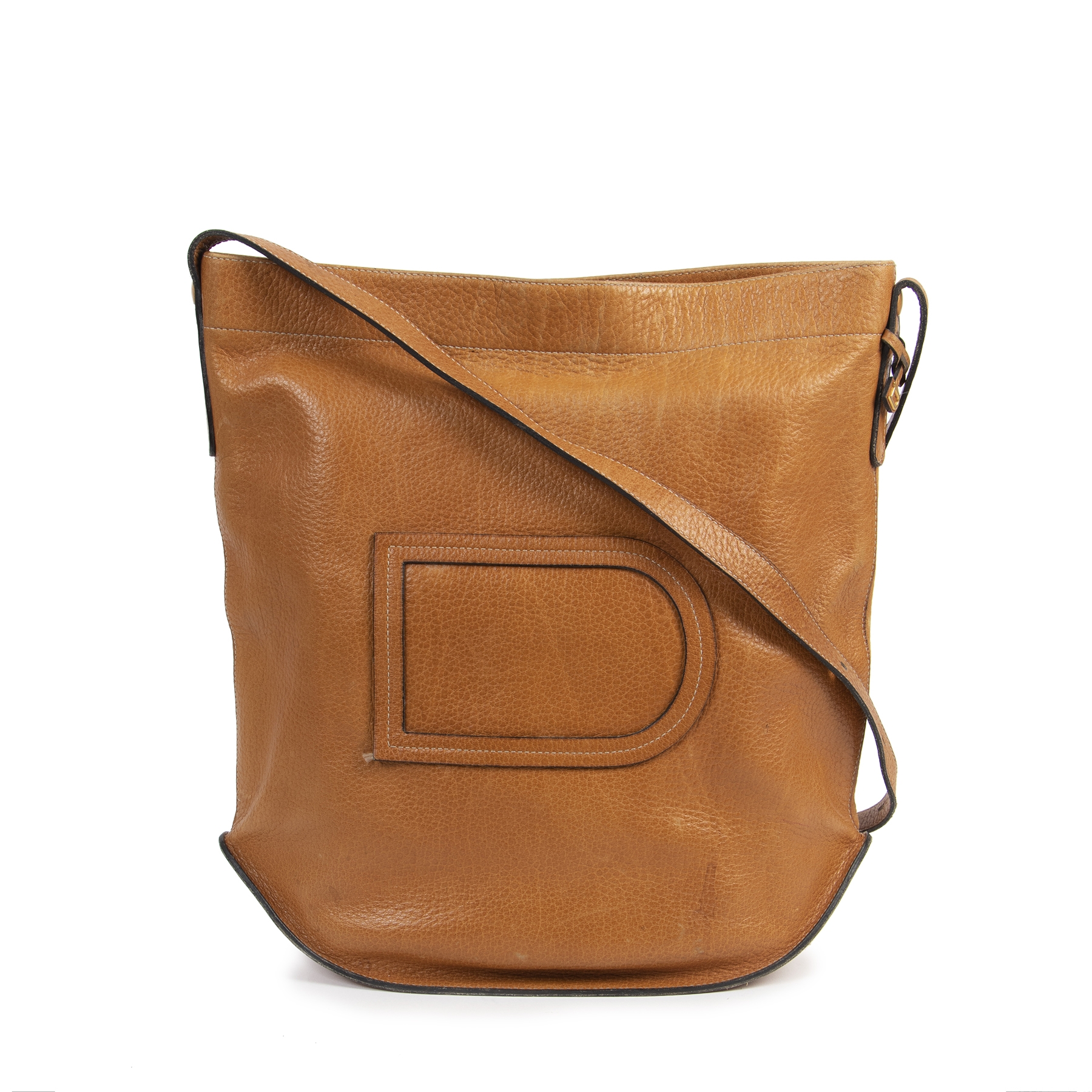 Delvaux Le Pin Camel Leather Bag Labellov Buy and Sell