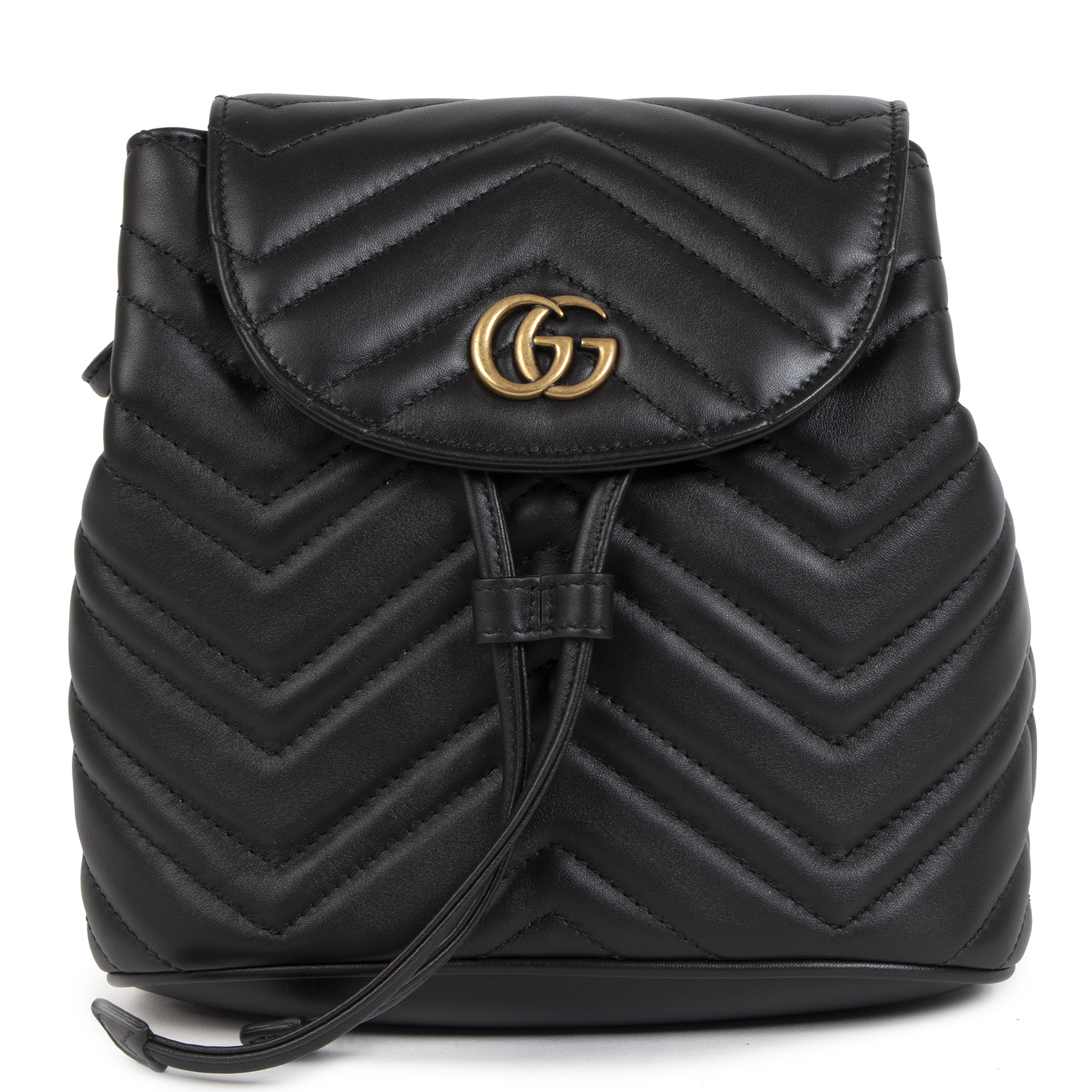 Gucci GG Marmont Quilted Backpack Labellov Buy and Sell