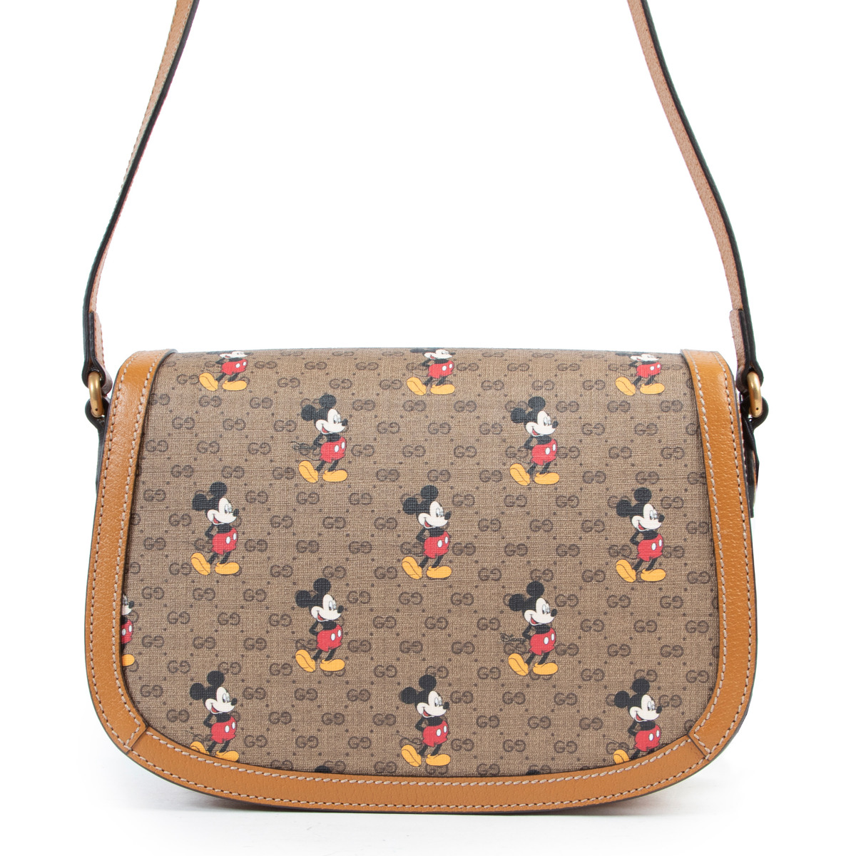 Gucci x Disney Monogram Shoulder bag ○ Labellov ○ Buy and Sell