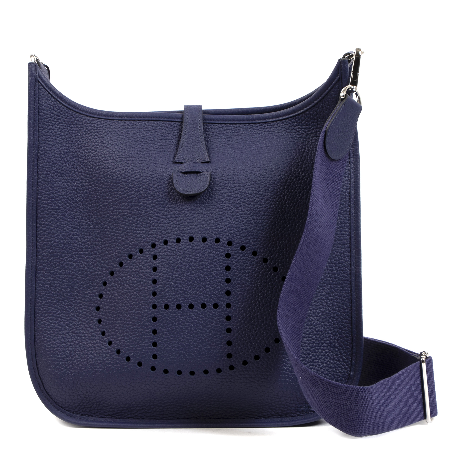 Hermes Evelyne III PM Bleu Jean Taurillon Clemence Crossbody – Turnabout  Luxury Resale