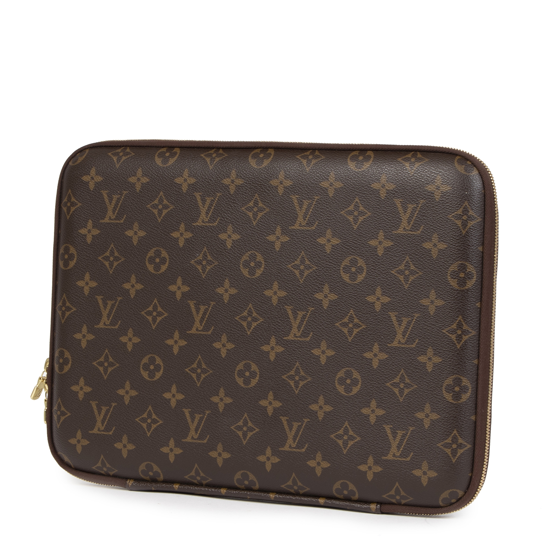 Louis Vuitton Laptop Sleeve Monogram 13 Brown
