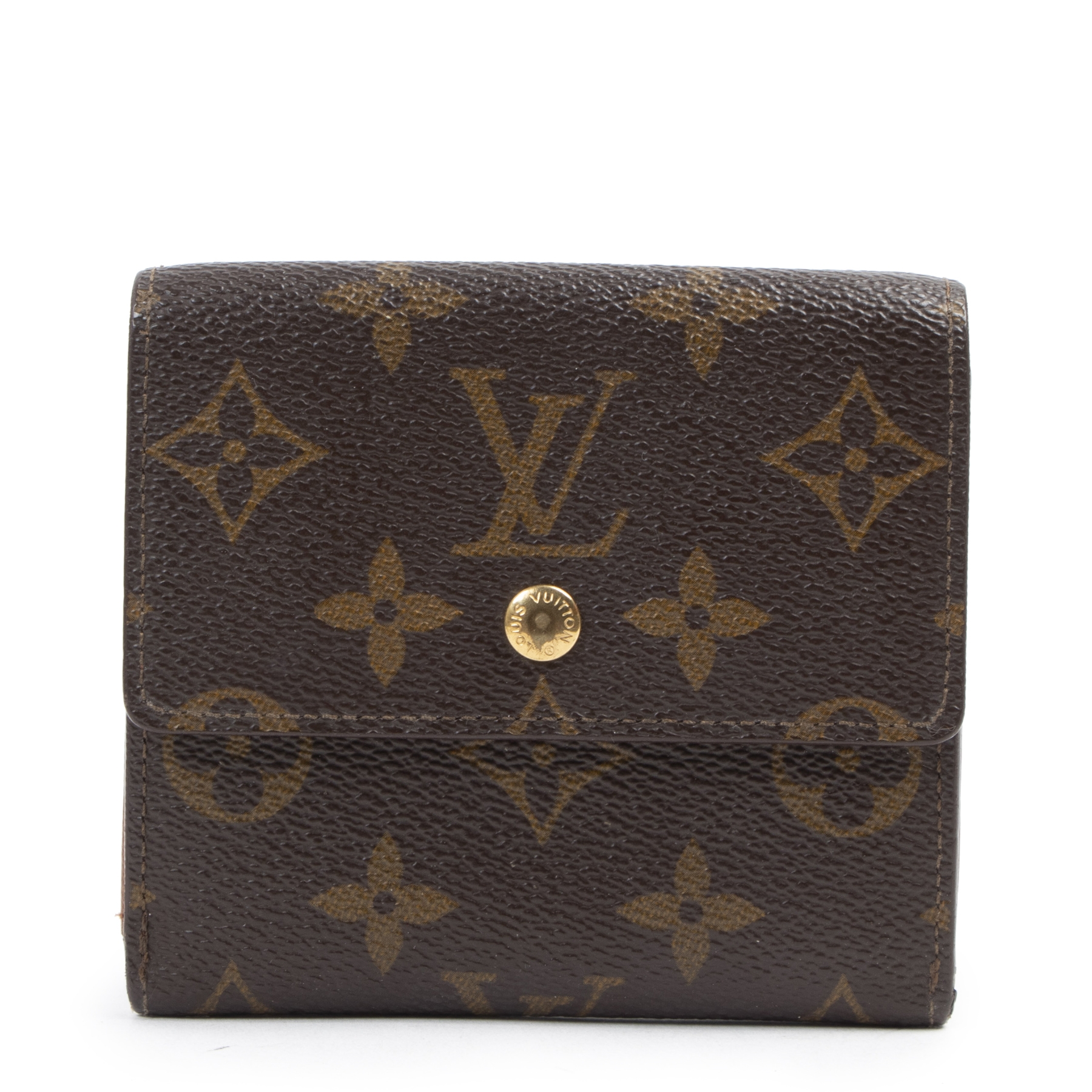 Louis Vuitton 19LK0110 Elise Trifold Compact Wallet