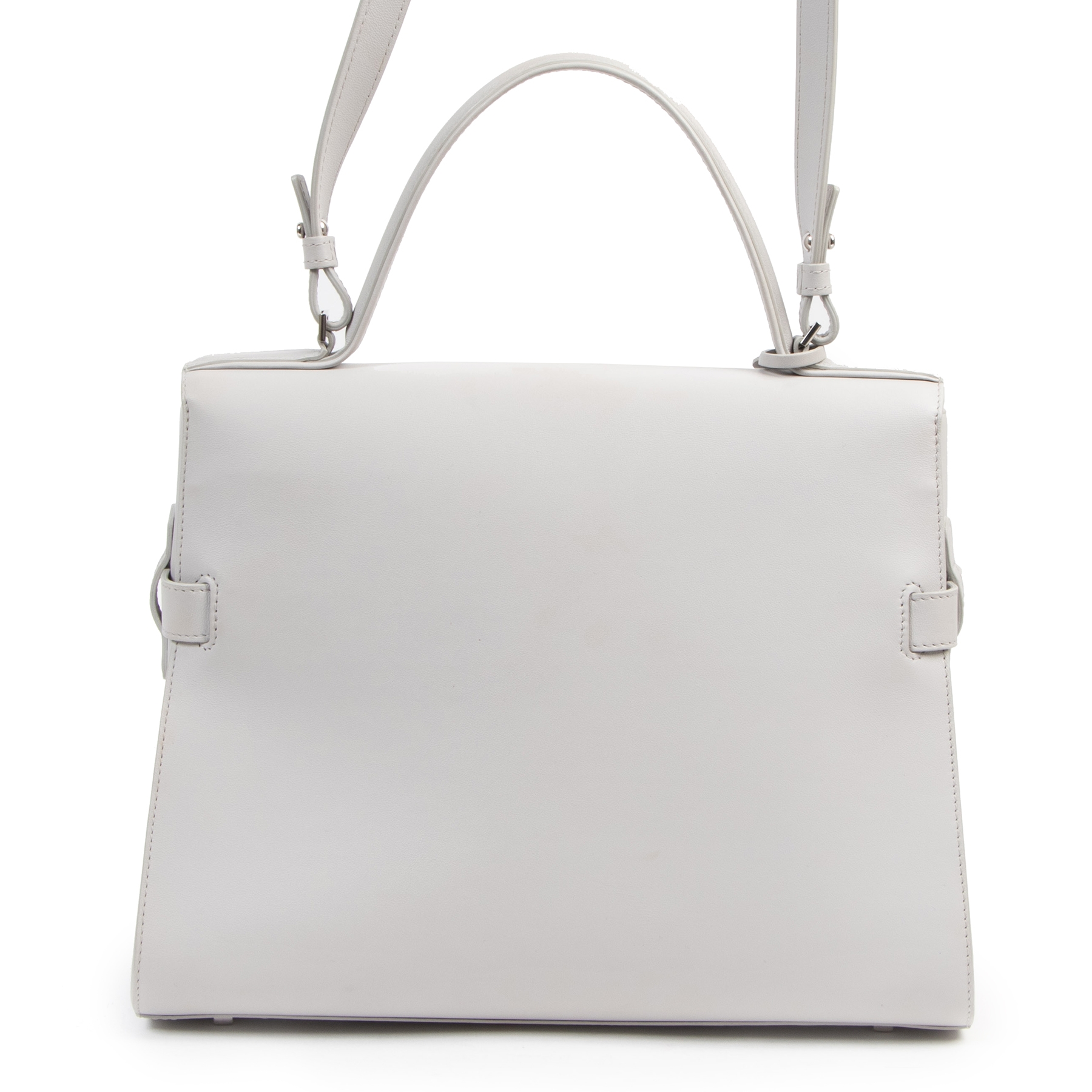 Delvaux Tempête MM - Grey Handle Bags, Handbags - DVX22535