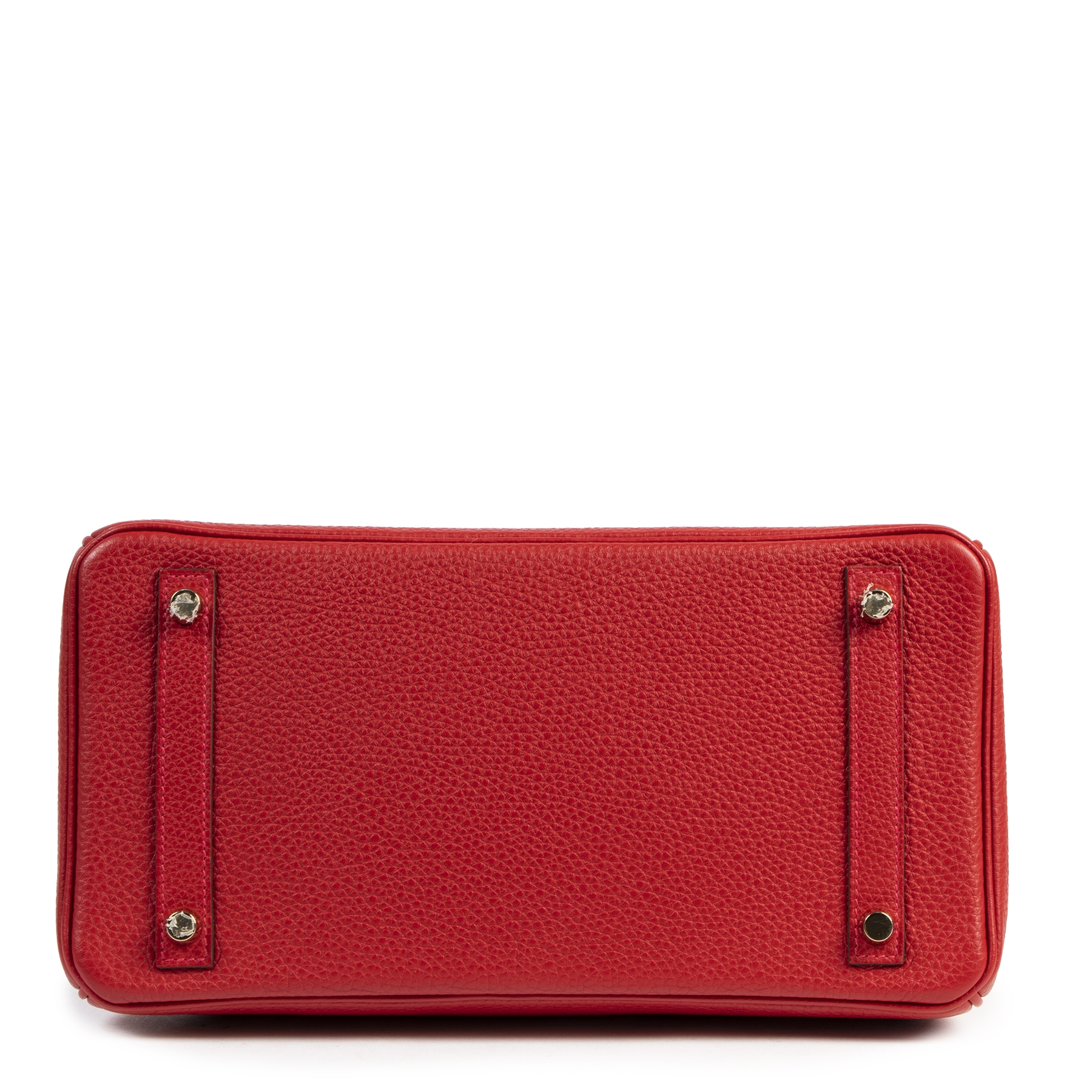 Birkin 30 Rouge Clemence Rouge PHW