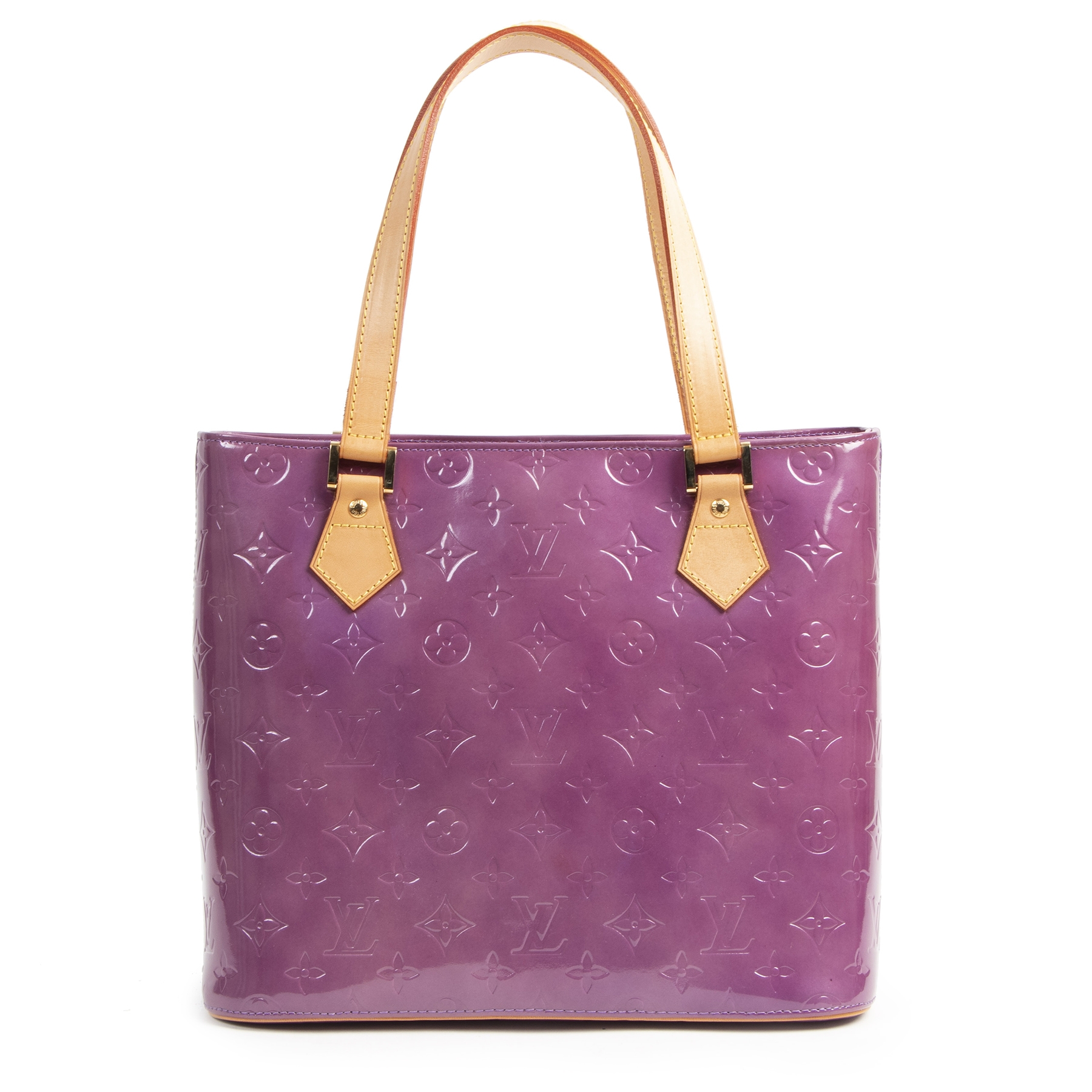 Louis Vuitton Purple Vernis Houston Bag ○ Labellov ○ Buy and Sell Authentic  Luxury