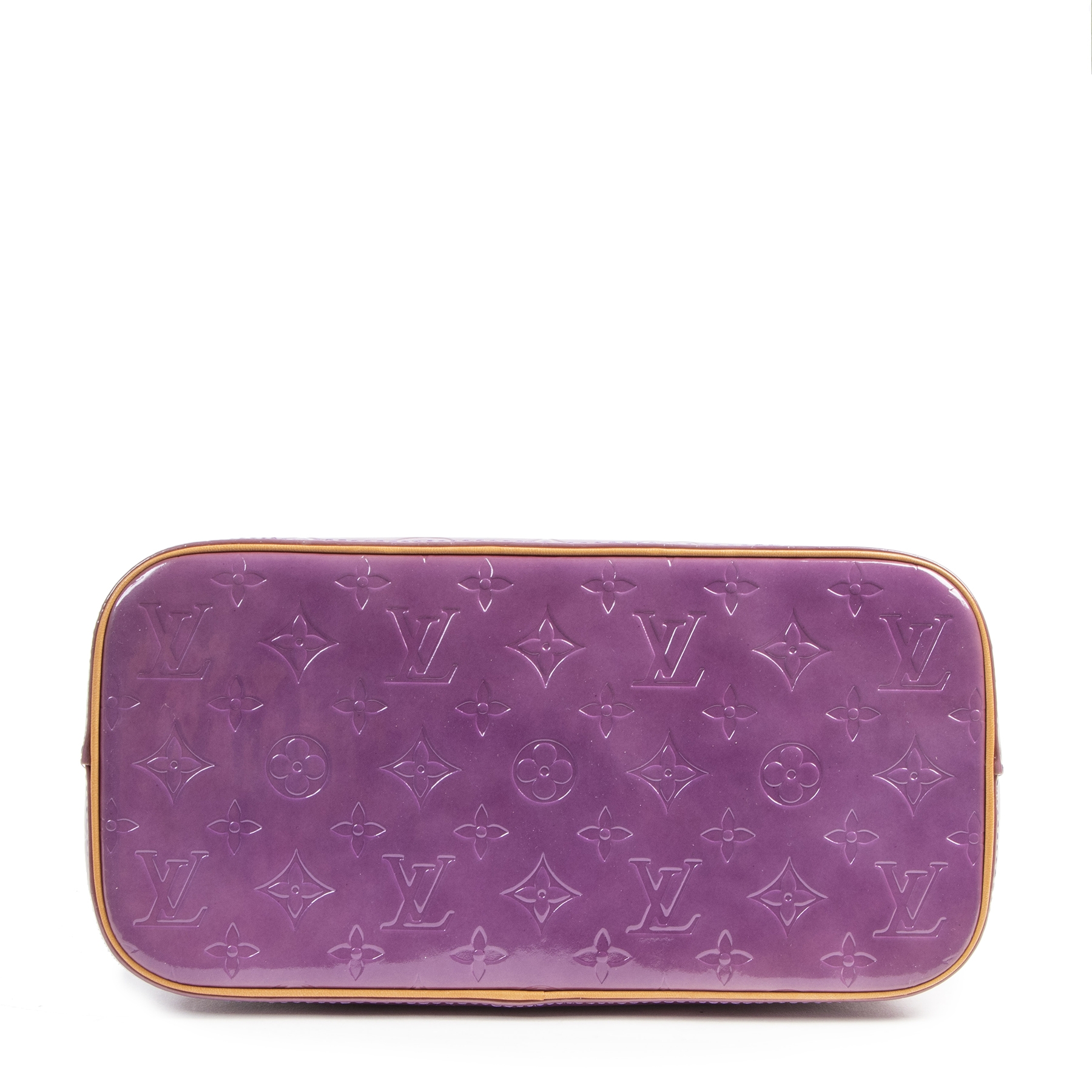 Louis Vuitton Purple Vernis Houston Shoulder Bag M91093 - YJ00097