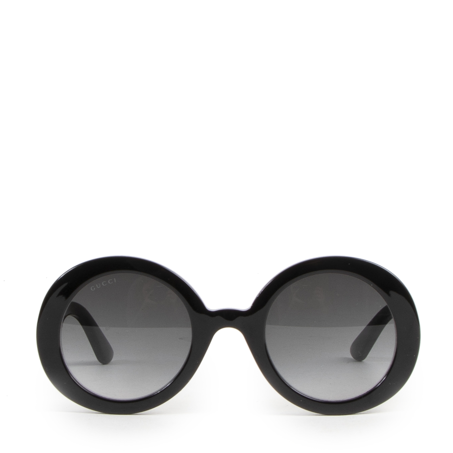 Gucci black hotsell round sunglasses