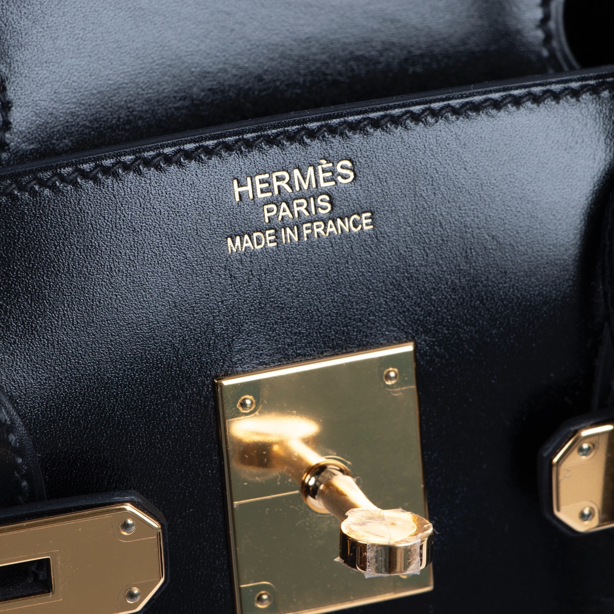 Hermès Box Calf Birkin 35 Black Leather Pony-style calfskin ref