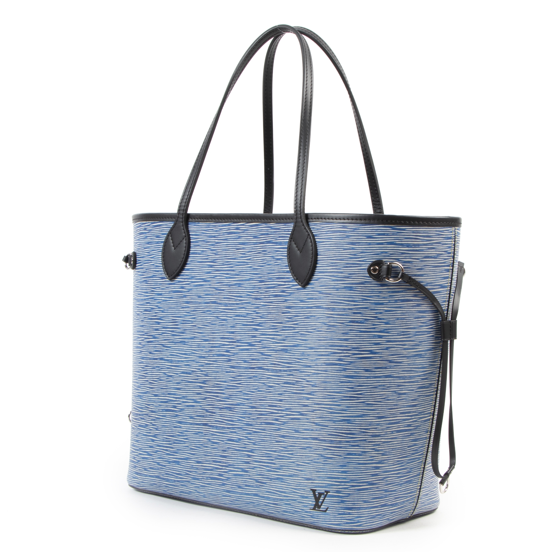 Louis Vuitton Epi Denim Neverfull MM w/ Pouch - Blue Totes, Handbags -  LOU813048