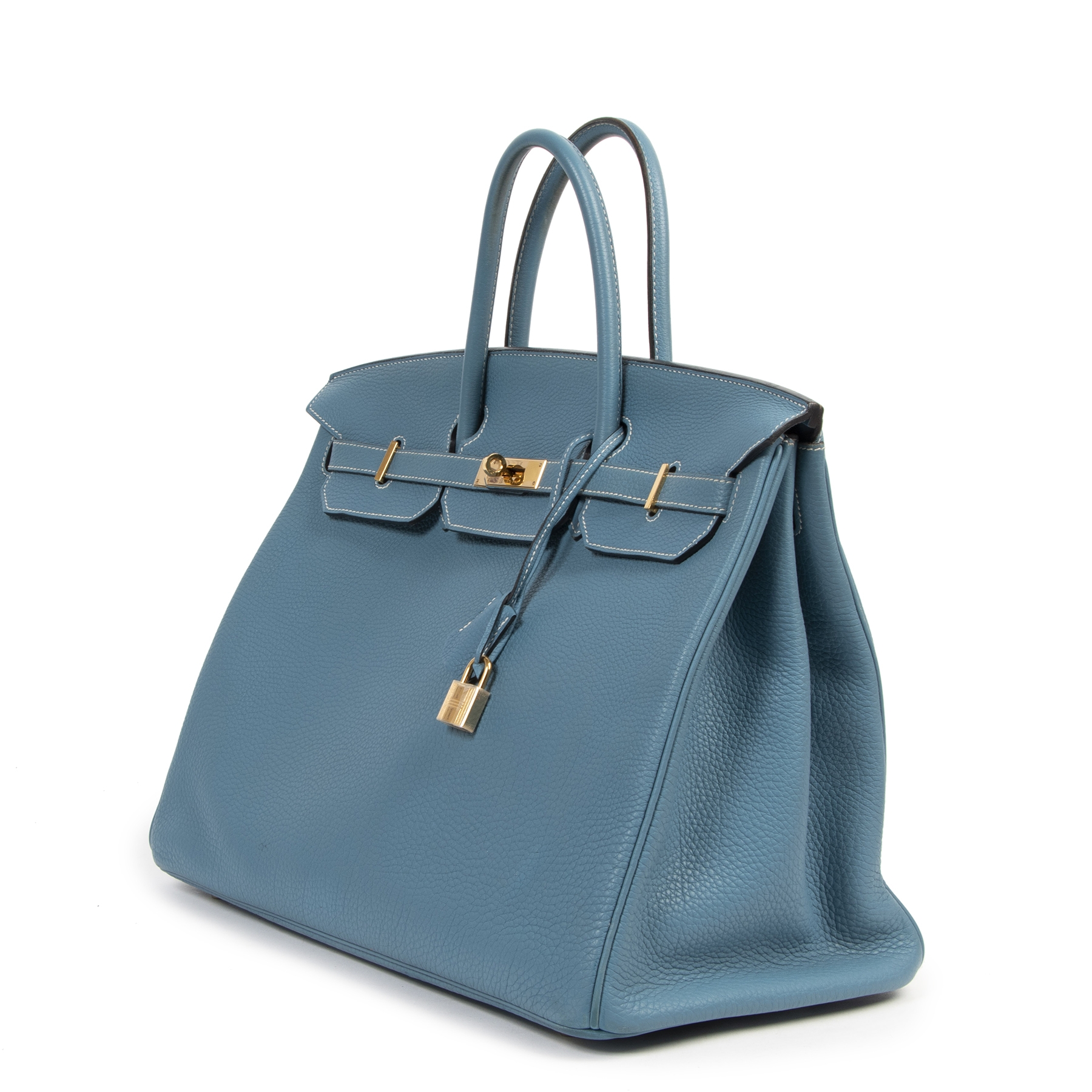  Hermès, Pre-Loved Blue Royal Togo Birkin 40, Blue Royale :  Luxury Stores
