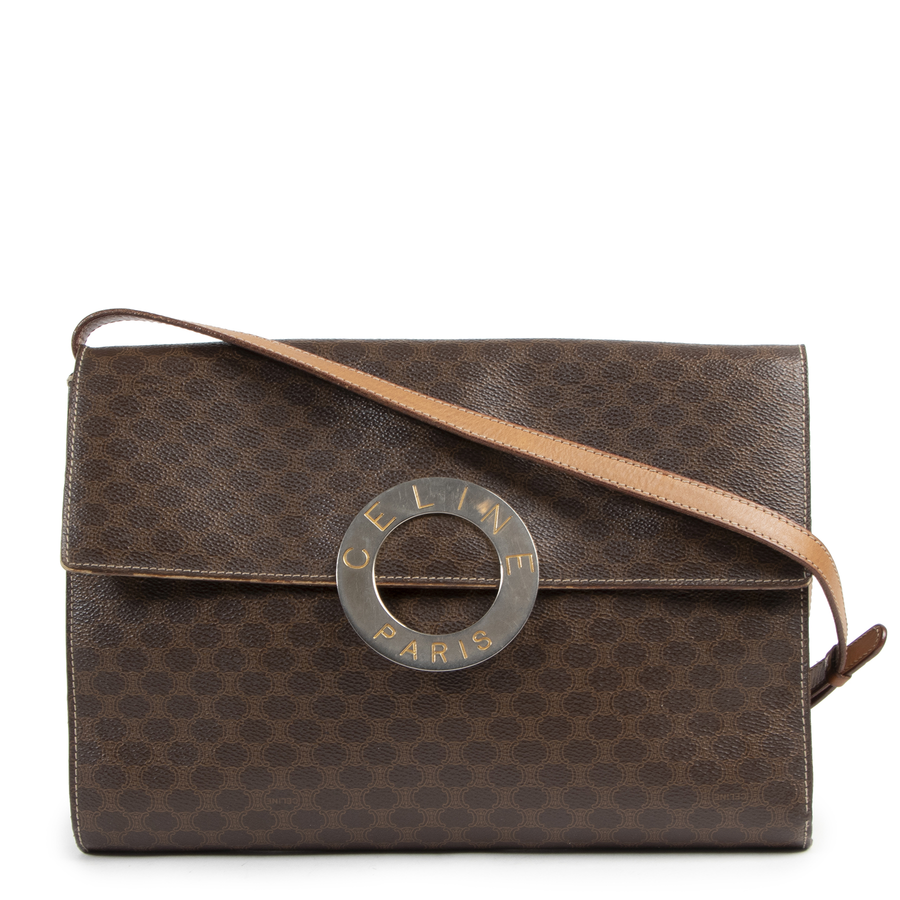 Vintage Celine Black Leather Box Bag – The Hosta