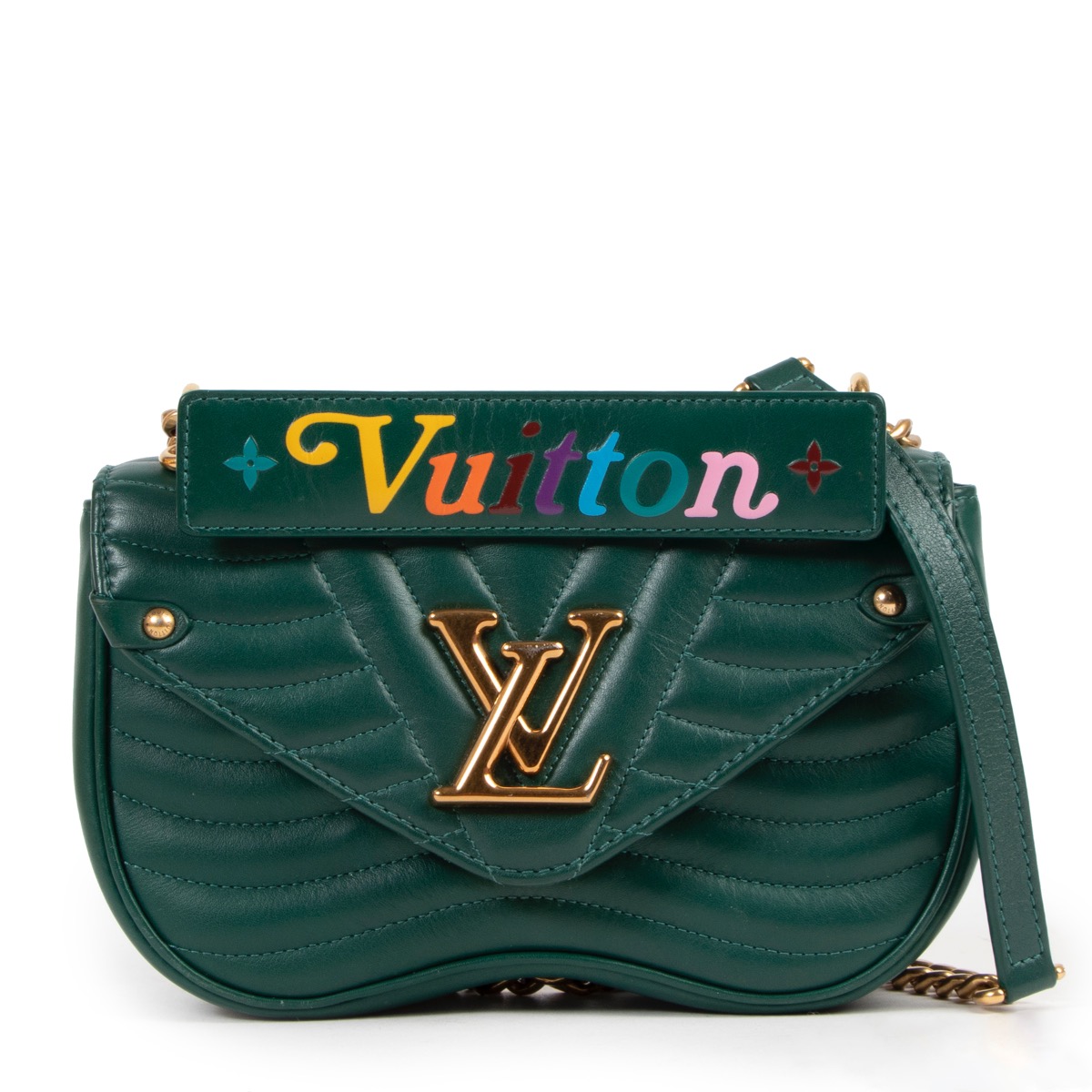 Louis Vuitton Green Crossbody ○ Labellov ○ Buy and Sell