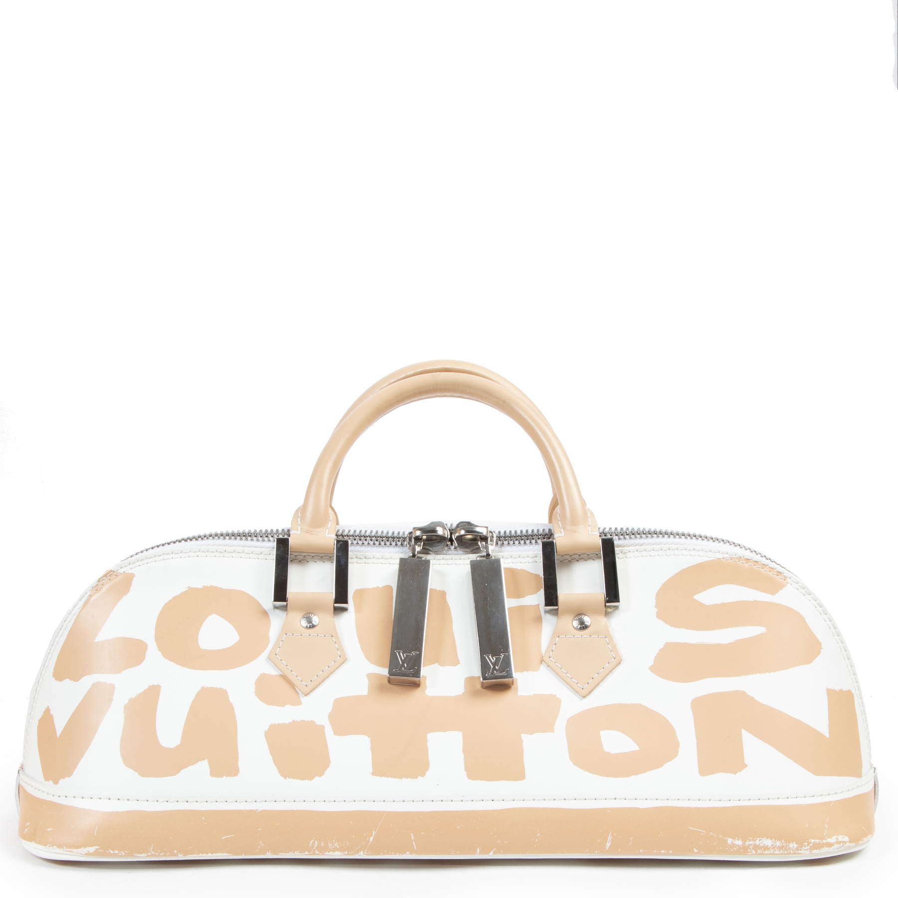 Louis Vuitton by Stephen Sprouse Black & White Leather Graffiti, Lot  #76020