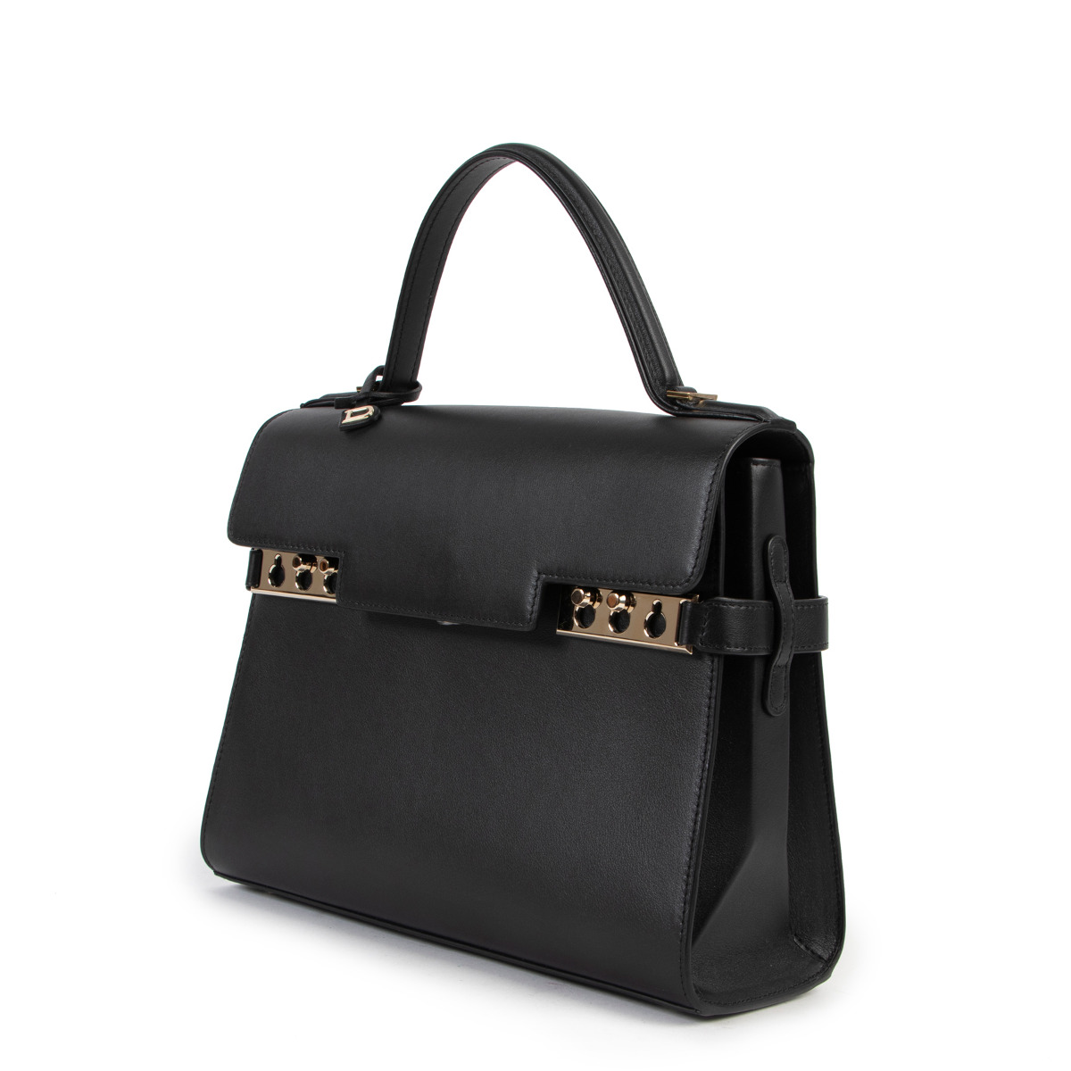 Delvaux Black Tempete MM + B Calf Souple Top Handle ○ Labellov ○ Buy and  Sell Authentic Luxury