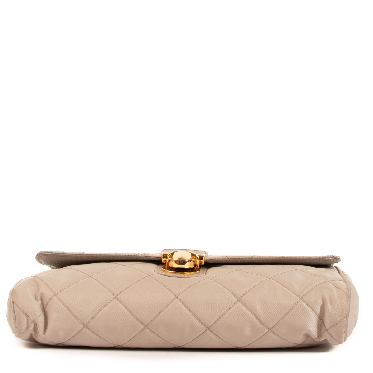 Taupe Prada Etiquette Crossbody – Designer Revival