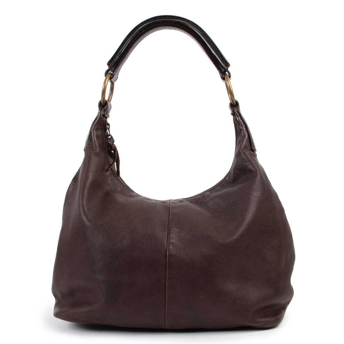 Miu Miu // Brown Leather Large Handle Bag – VSP Consignment