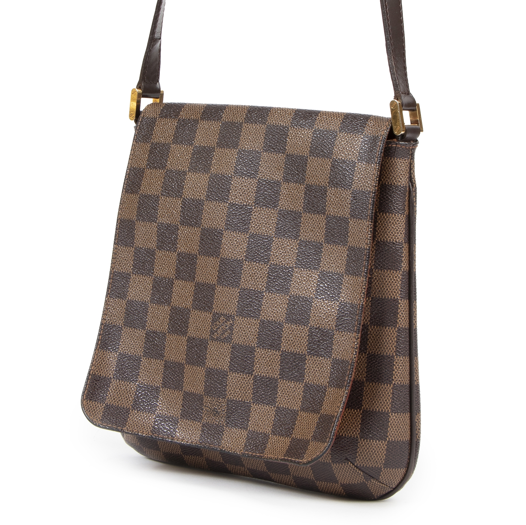 Beautiful ❤ Authentic LV Musette Salsa PM Damier Ebene Crossbody