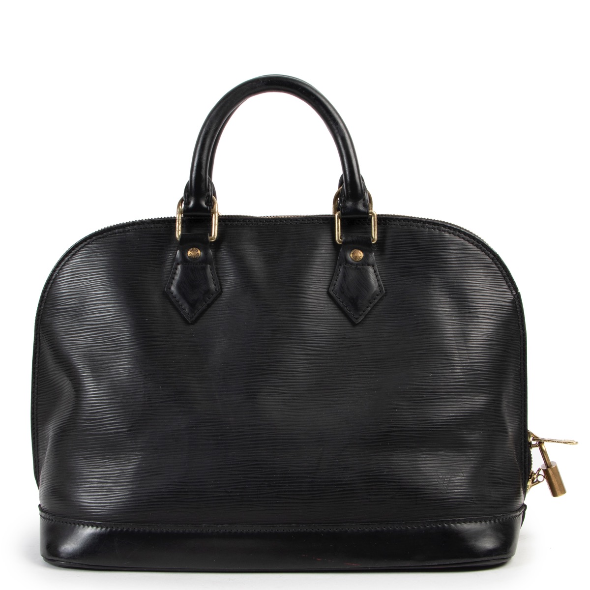 Ellipse leather handbag Louis Vuitton Black in Leather - 35076735