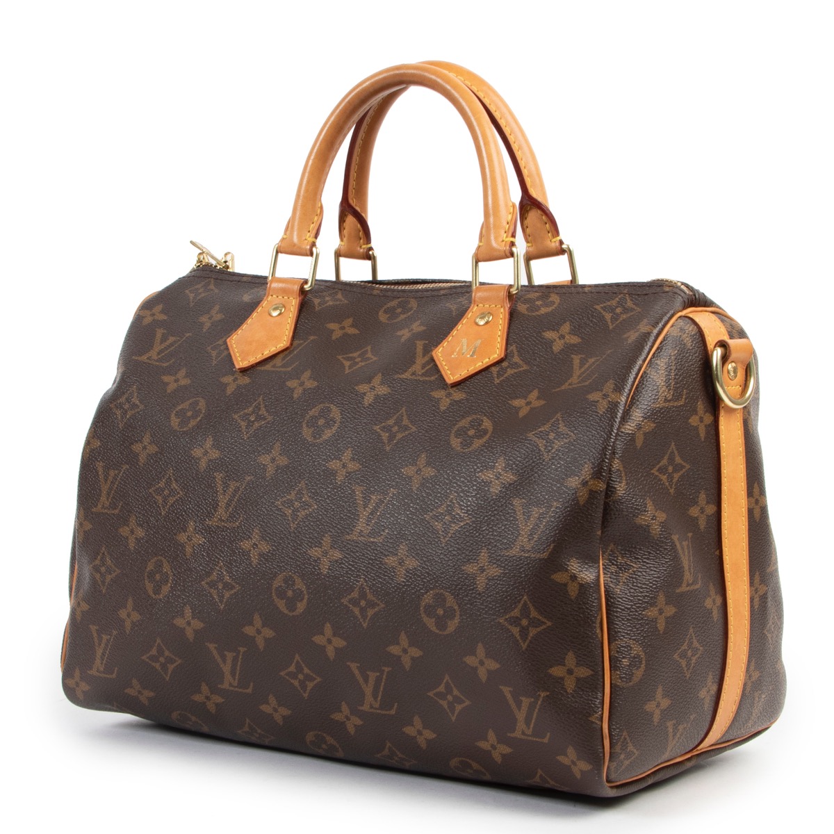 Preloved Louis Vuitton Monogram Speedy 30 Bandolier Bag CT0290 061423 –  KimmieBBags LLC