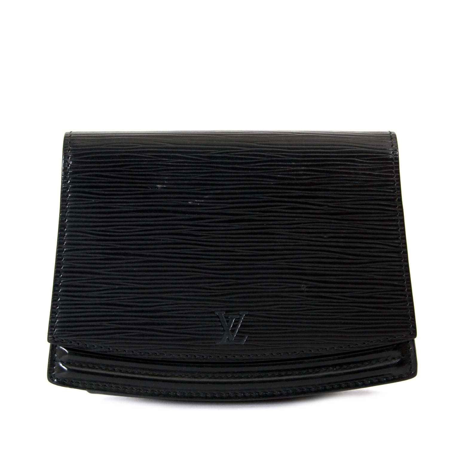 Louis Vuitton 85/34 Black Epi Leather Ceinture Belt Gold Buckle 6lvs17 –  Bagriculture