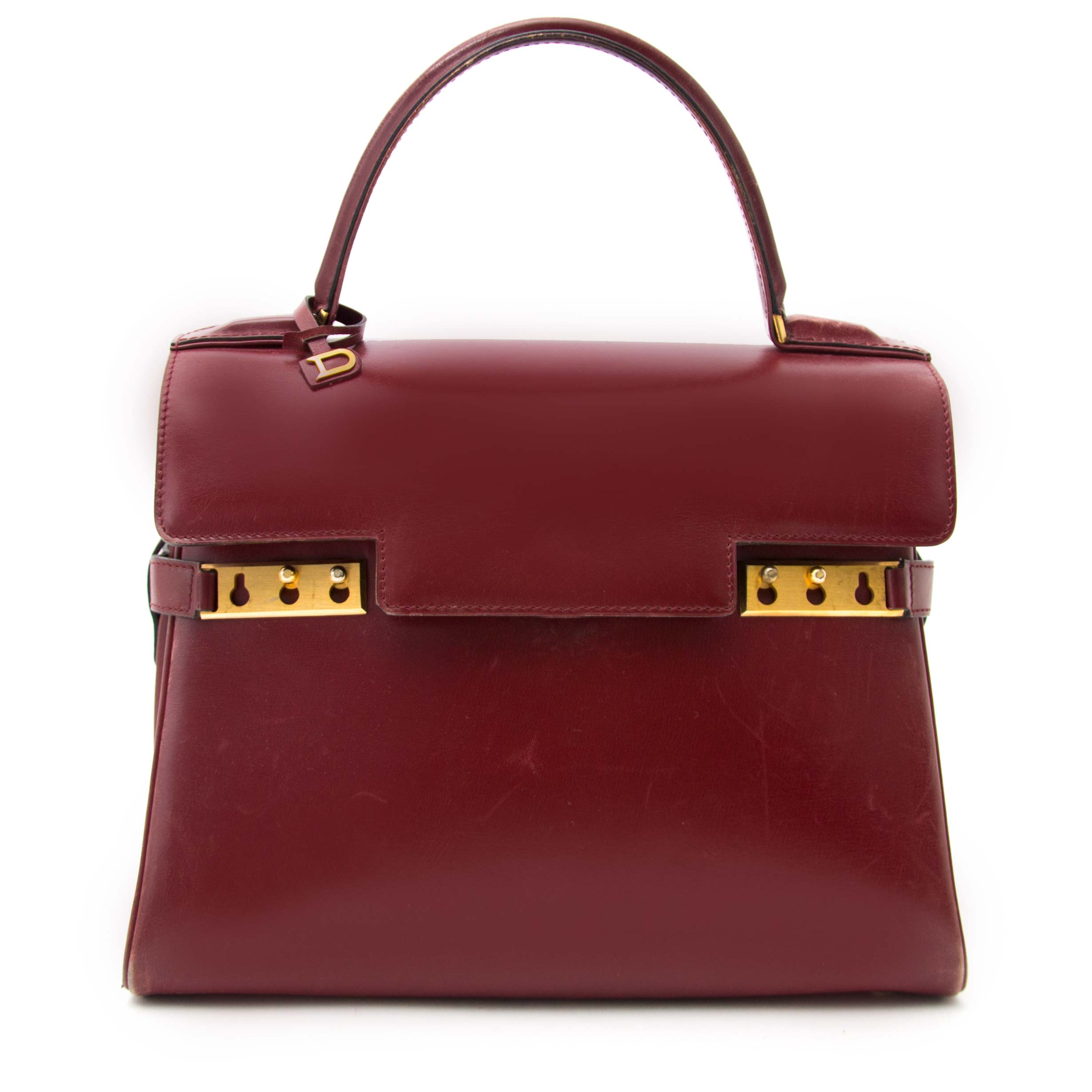 Shop DELVAUX Tempete Handbags (AA0613BKN021XDO, AA0613BKN022CDO