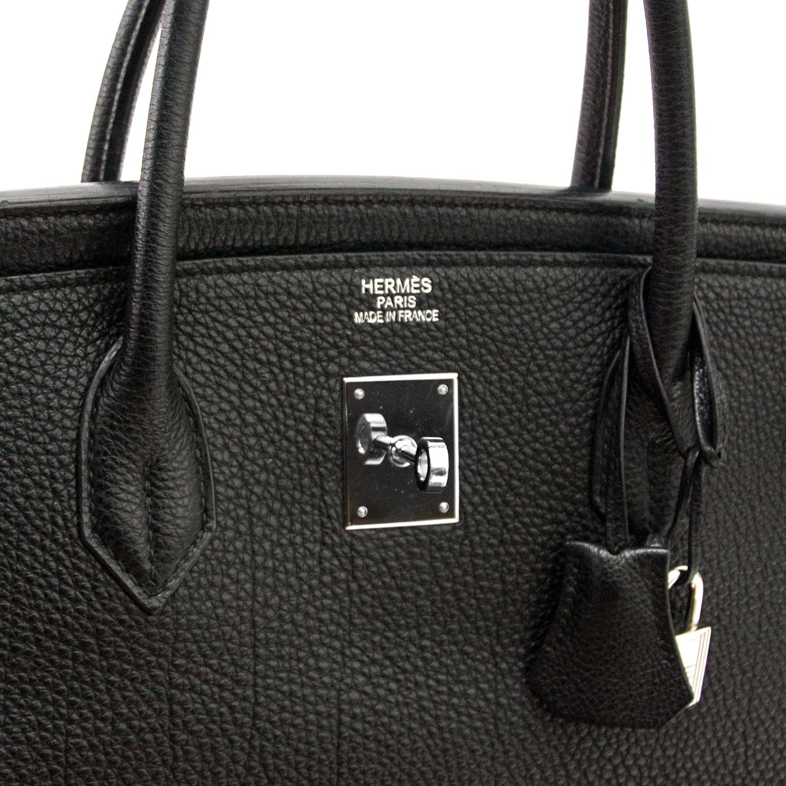 Hermès Birkin 40 Black Togo PHW ○ Labellov ○ Buy and Sell Authentic Luxury
