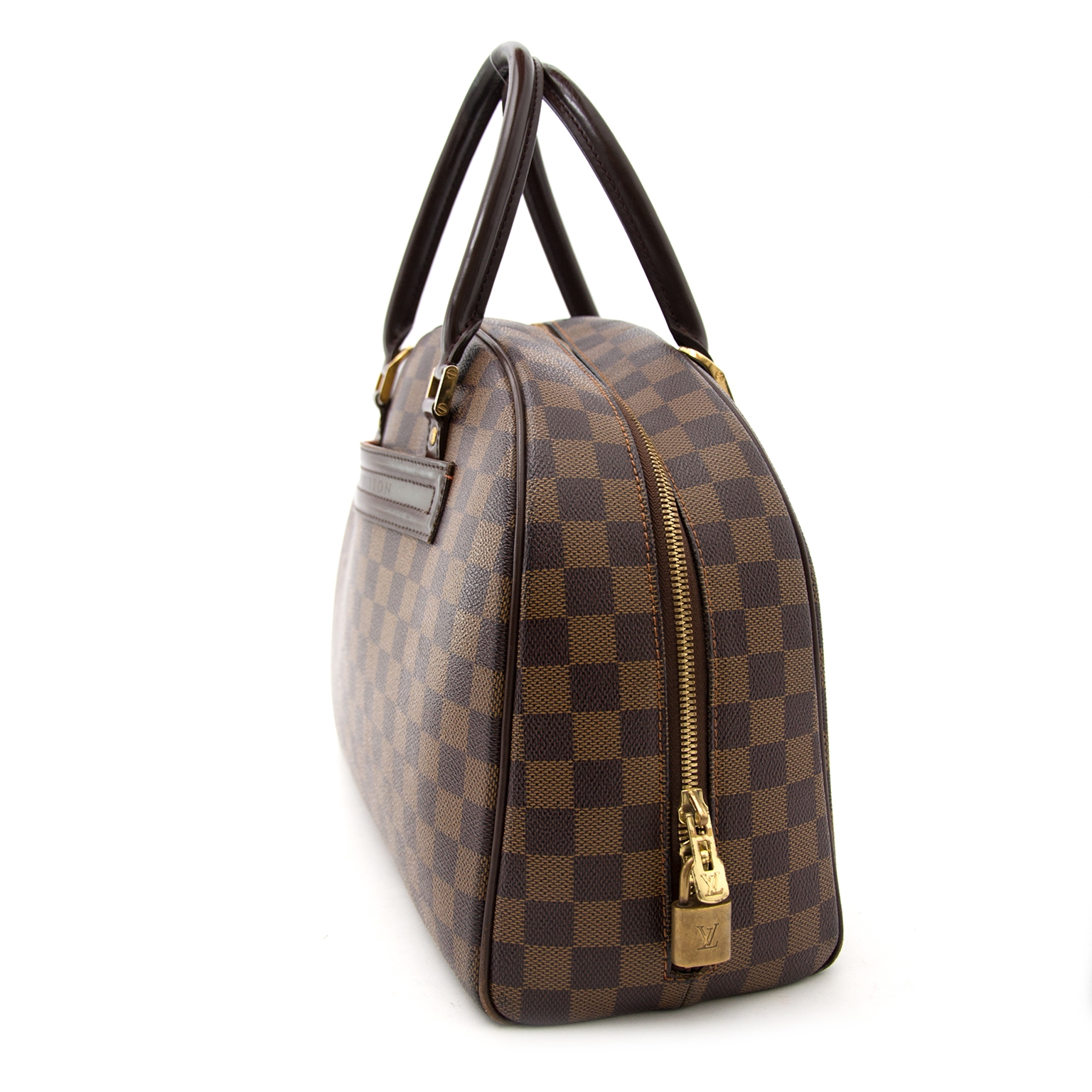 Louis Vuitton Damier Ebene Nolita Brown Cloth ref.733221 - Joli Closet