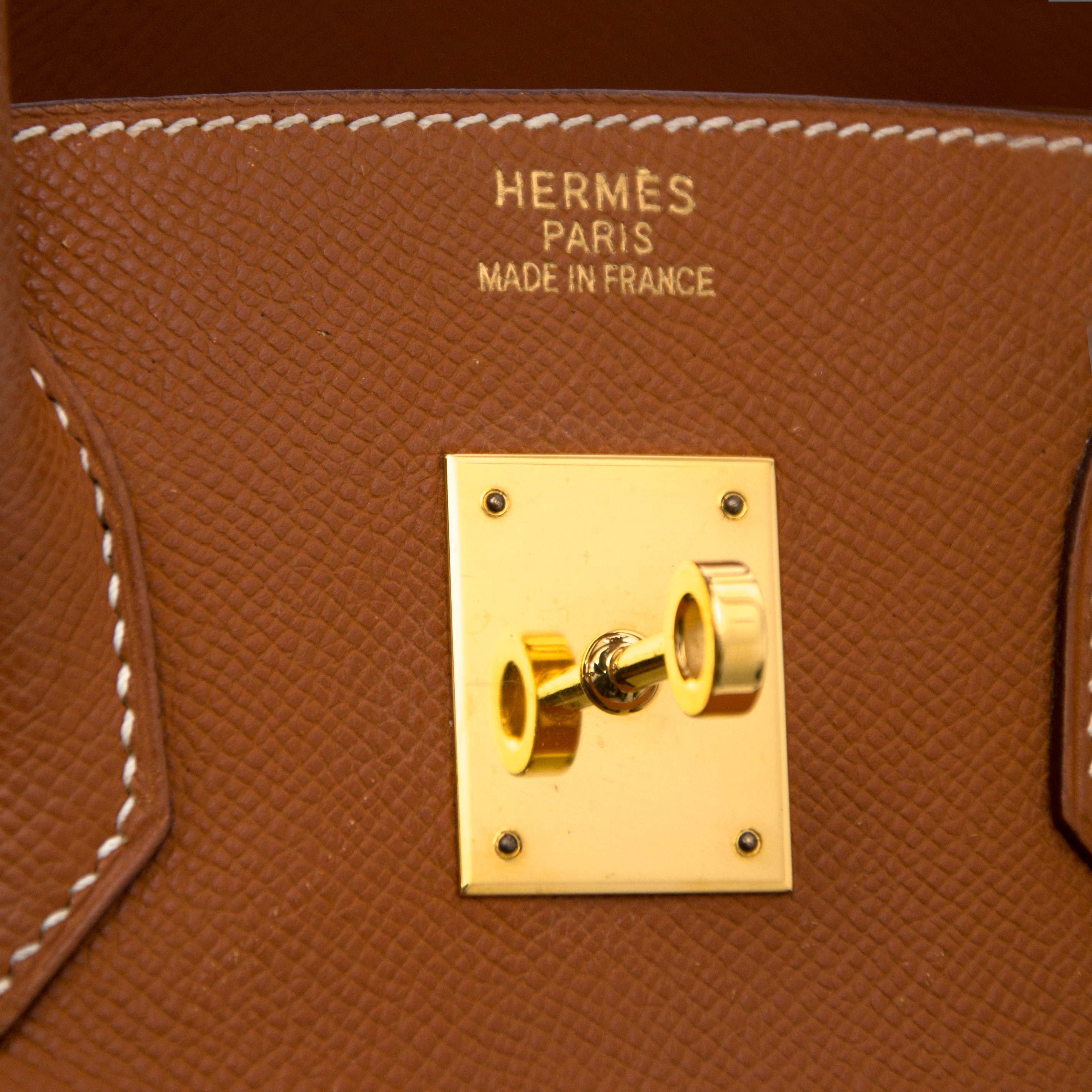 Hermes 1997 Birkin 30 Gold Courchevel 87282