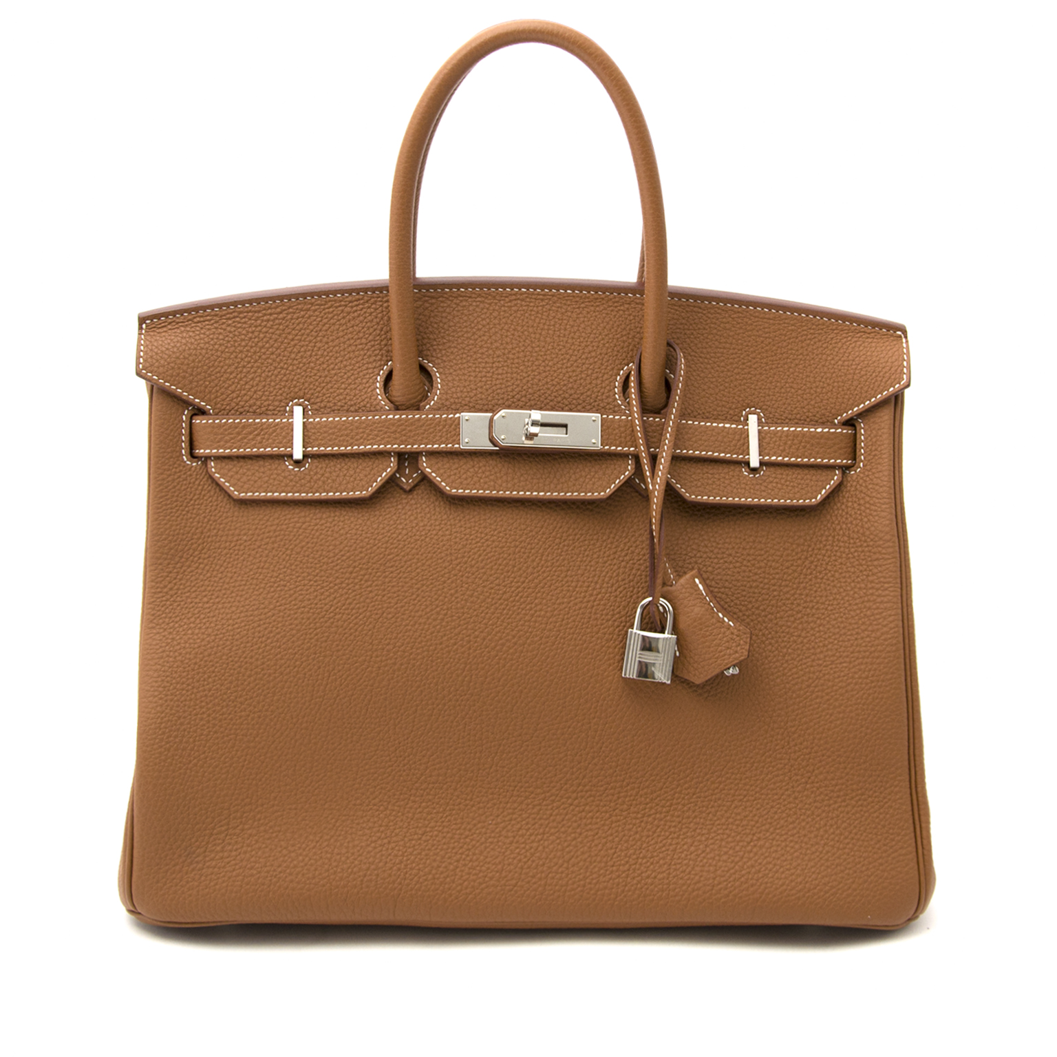 Hermès Birkin 35 Veau Togo Gold PHW ○ Labellov ○ Buy and Sell