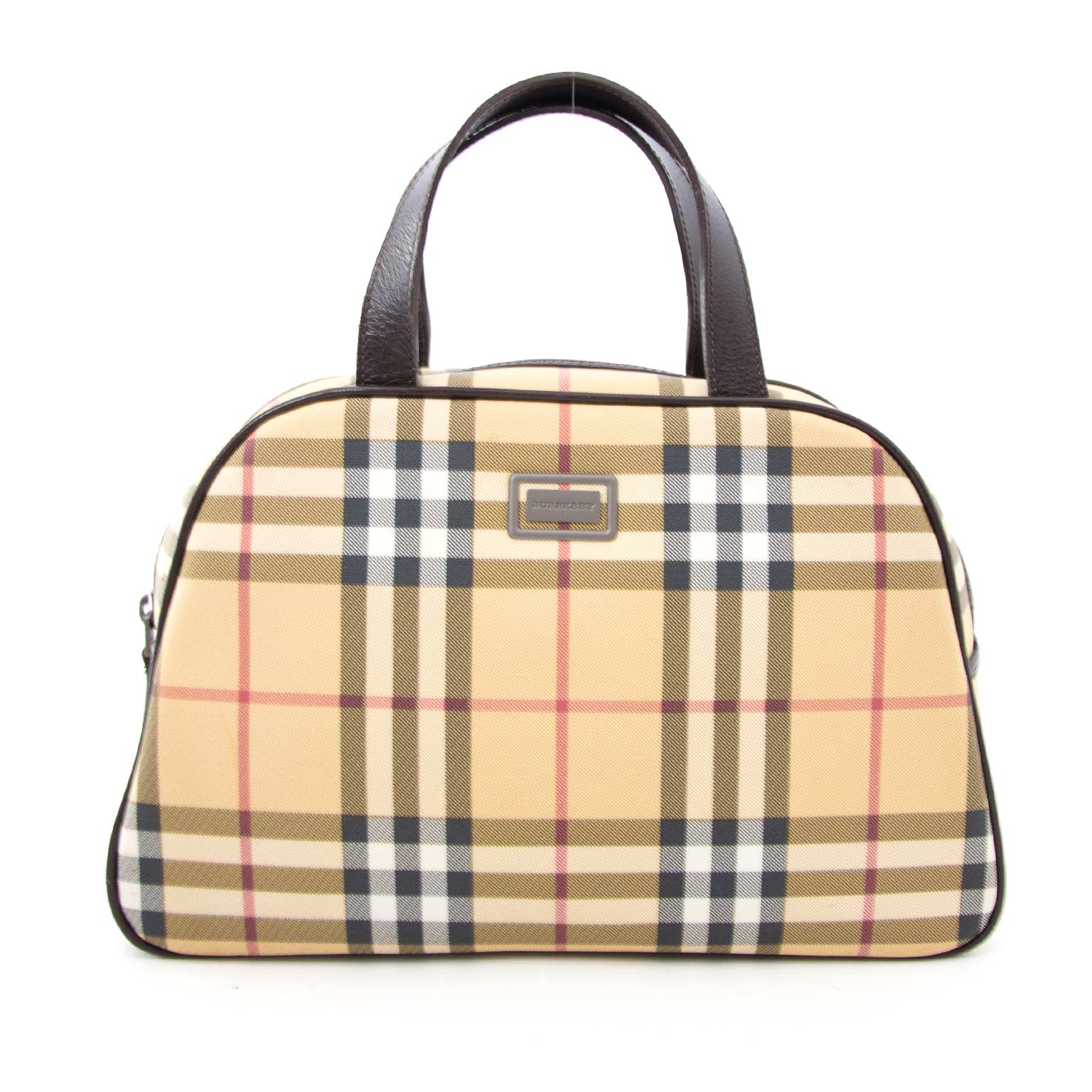 Burberry Haymarket Check Clutch ○ Labellov ○ Buy and Sell Authentic Luxury