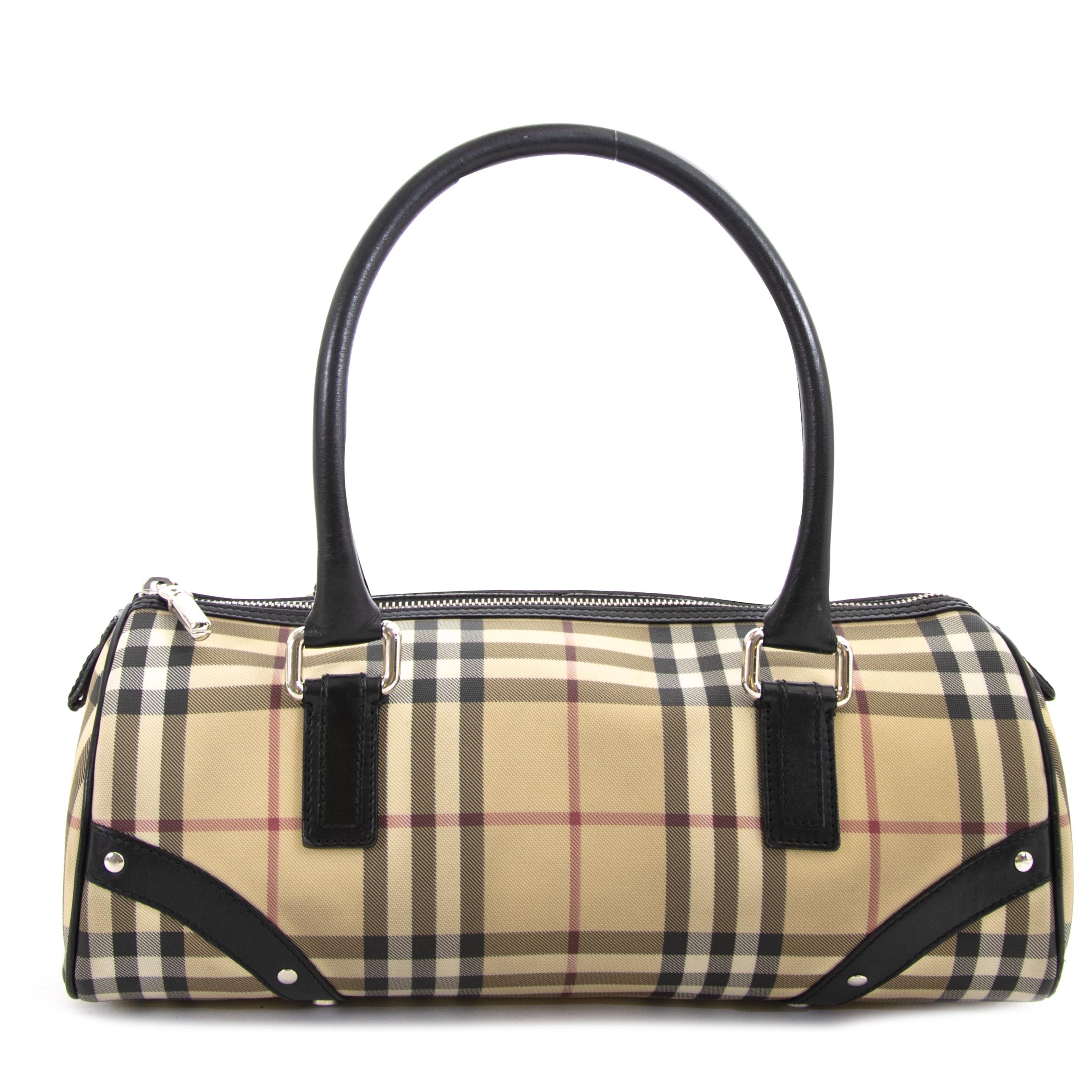 Burberry Check Top Handle Alma Bag ○ Labellov ○ Buy And, 46% OFF