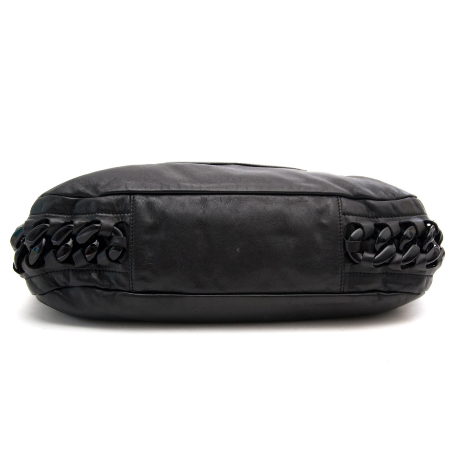 Chanel 2022 Chain Rows Hobo - Black Hobos, Handbags - CHA842608