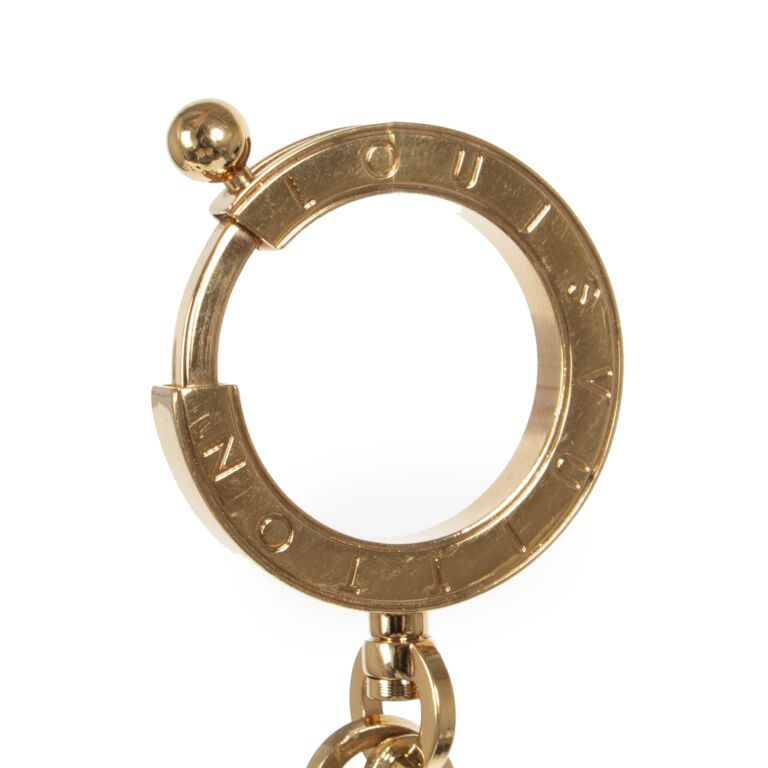 Cadenas bag charm Louis Vuitton Gold in Metal - 30624187