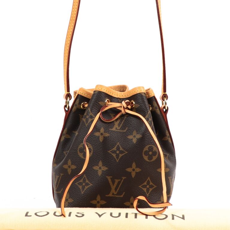 Louis Vuitton Monogram Canvas Nano Noe Bag