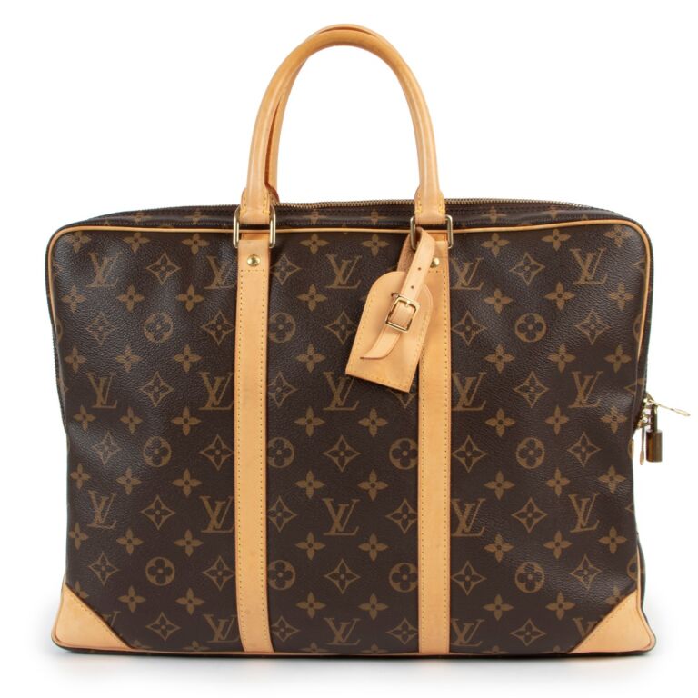 Louis Vuitton Porte-Documents Voyage PM Monogram Canvas Briefcase ○  Labellov ○ Buy and Sell Authentic Luxury