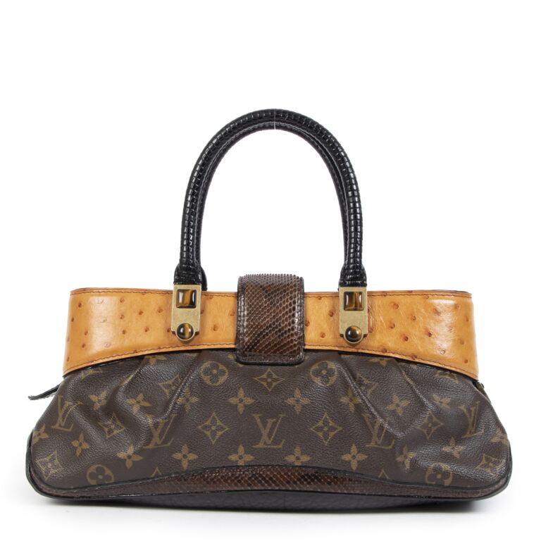 Louis Vuitton Waltz Macha Ostrich Bag ○ Labellov ○ Buy and Sell