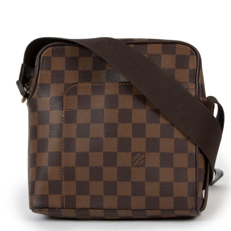 Louis Vuitton Olav PM Damier Ebene Messenger Bag ○ Labellov