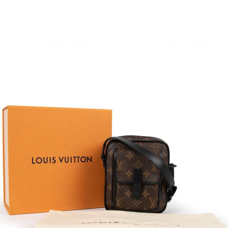 Louis Vuitton Christopher Wearable Wallet Monogram Macassar Canvas